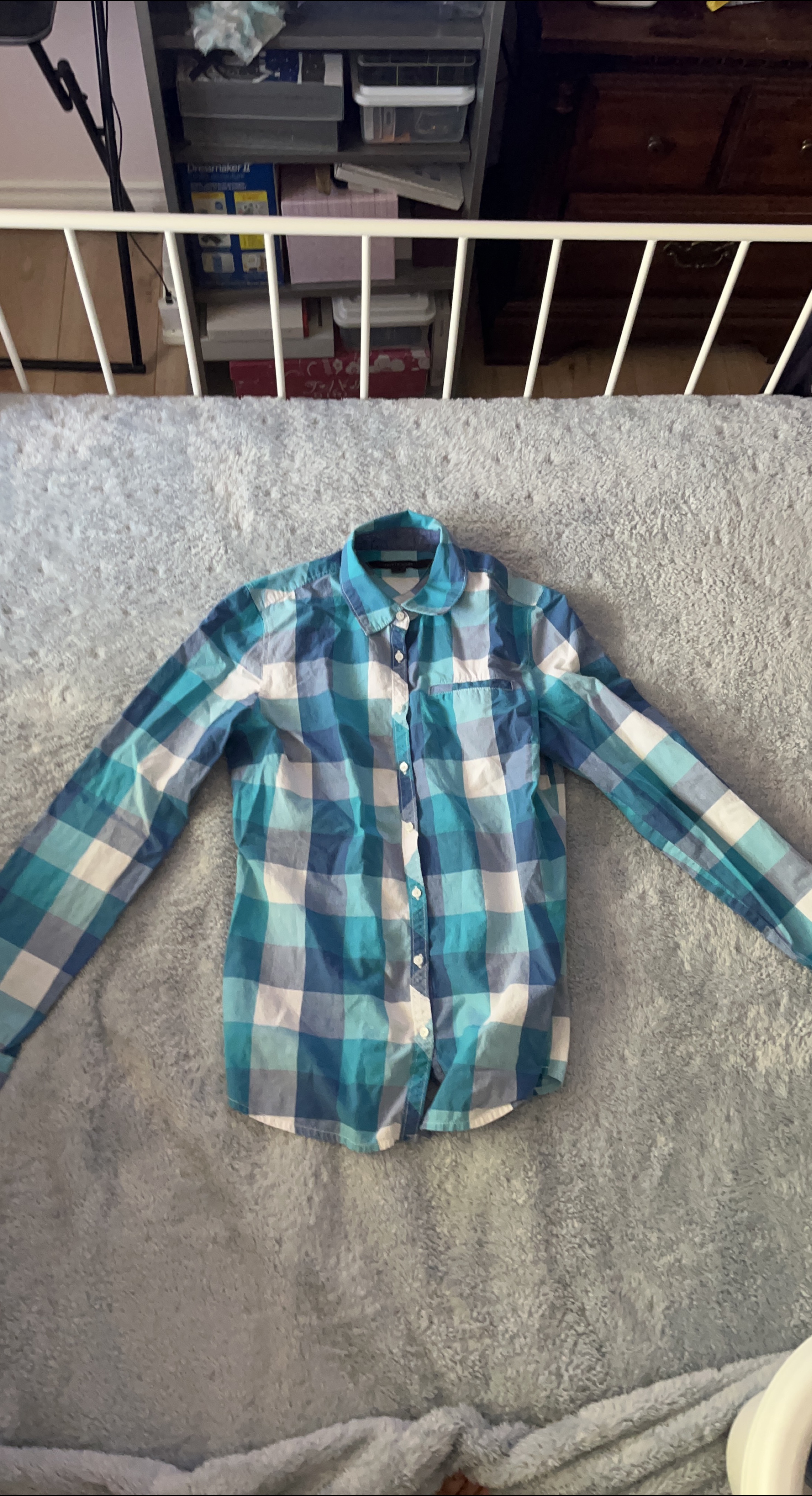 Tommy Hilfiger Plaid Button-Down Shirt thumbnail