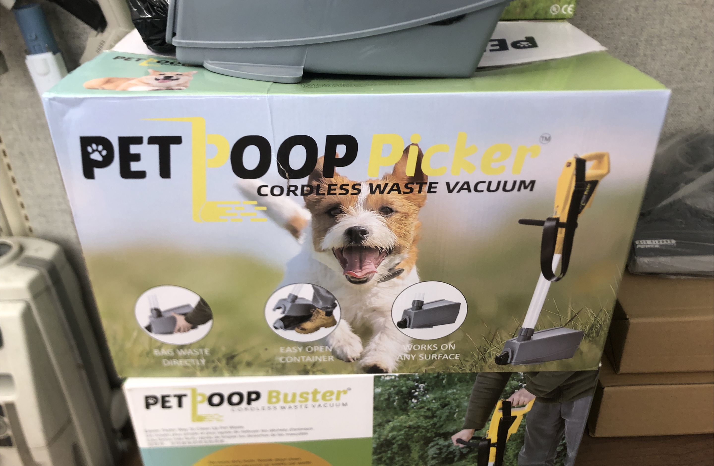 Pet Poop Buster Cordless Waste Vacuum thumbnail