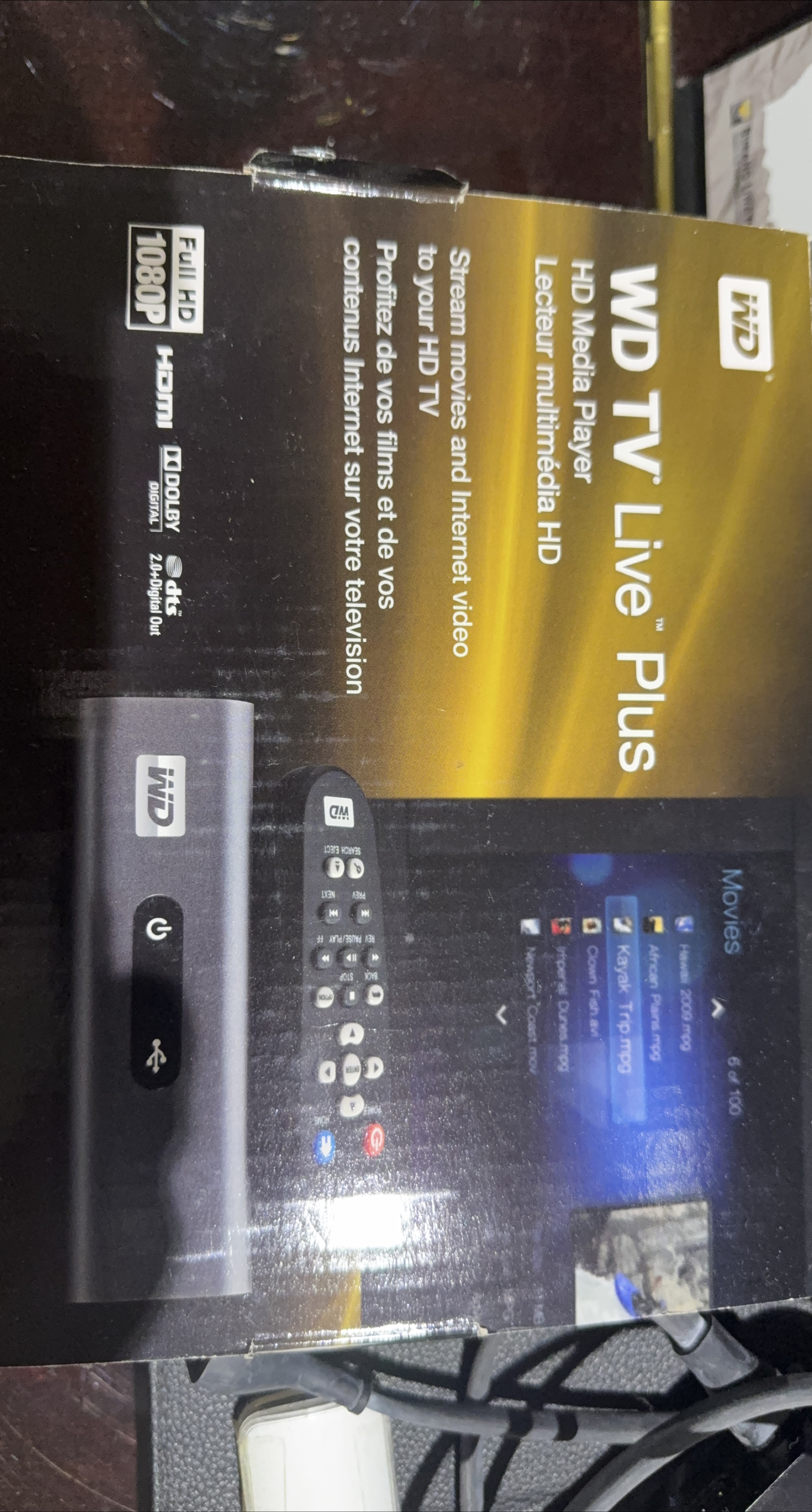 WD TV Live Plus HD Media Player