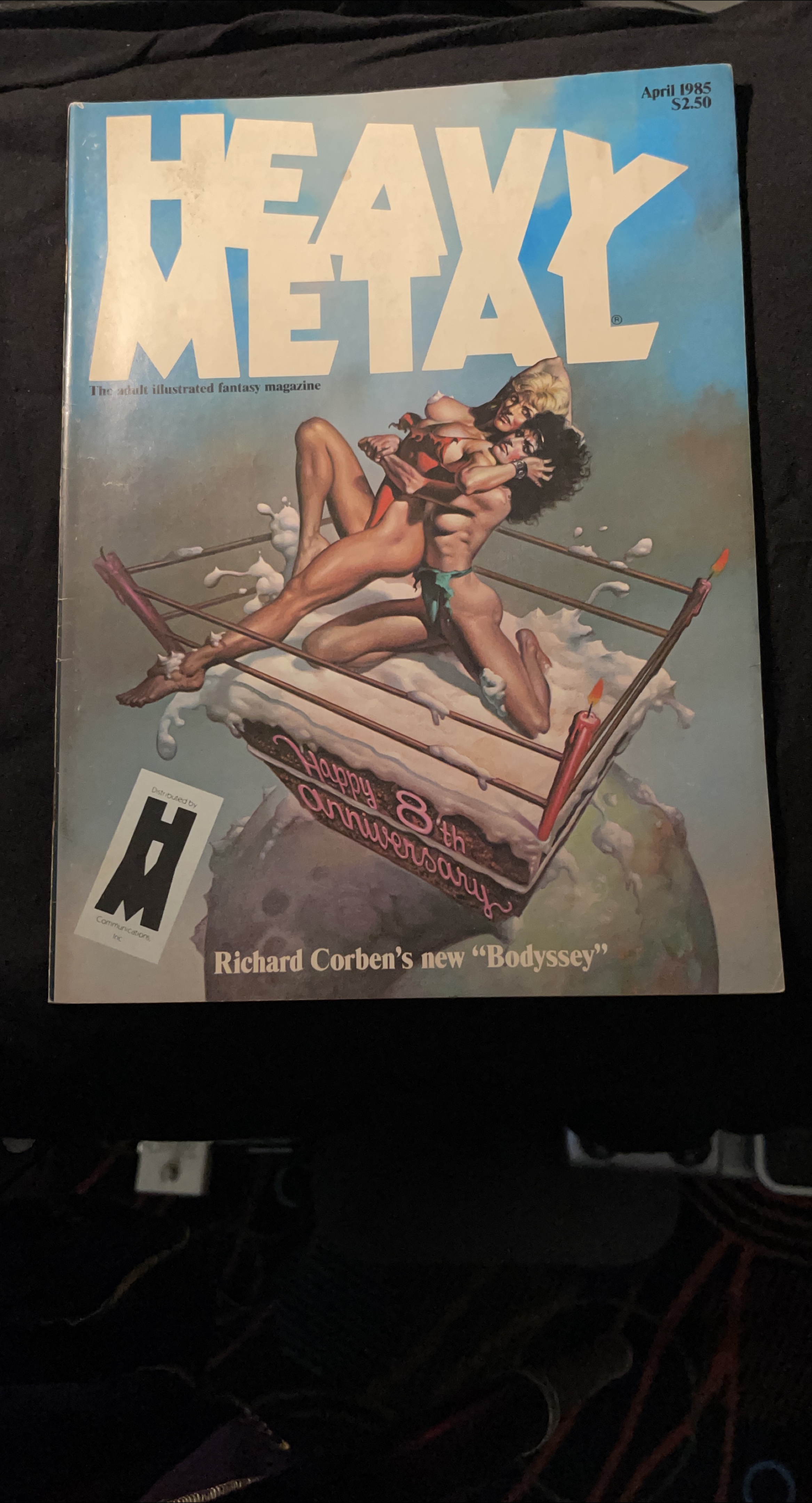 Heavy Metal Magazine - April 1985 thumbnail