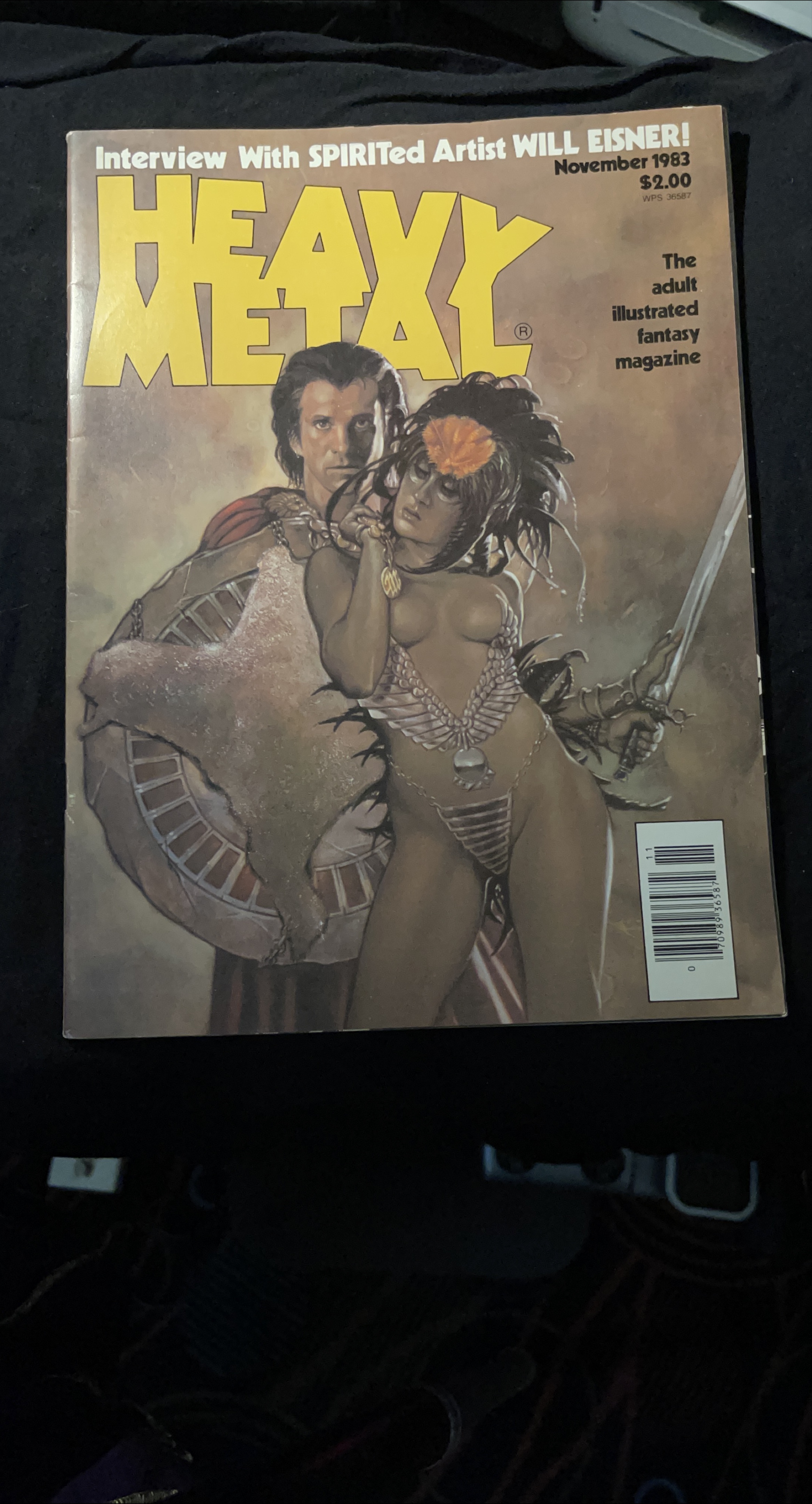 Heavy Metal Magazine - November 1983 thumbnail