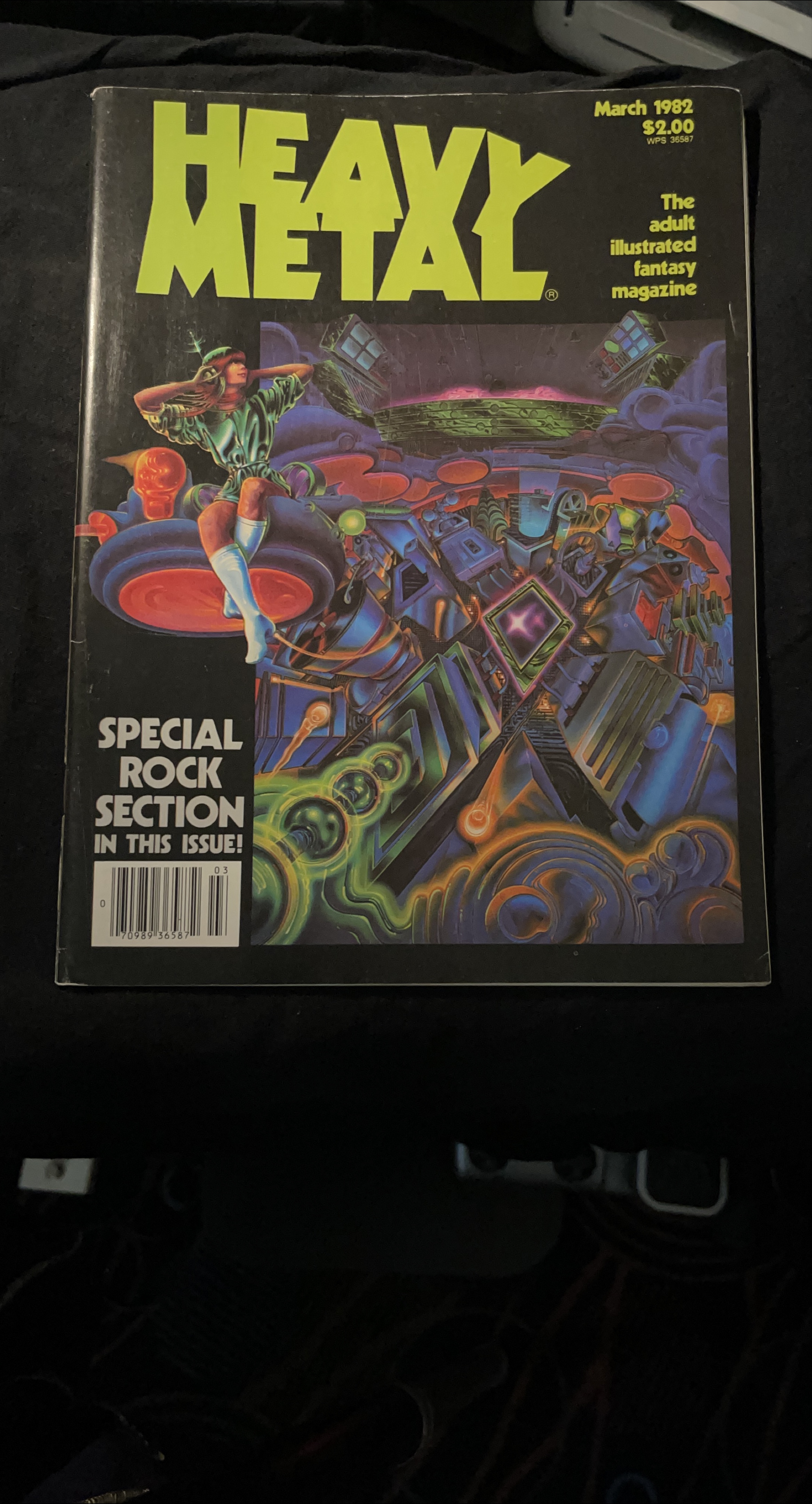 Heavy Metal Magazine - March 1982 thumbnail