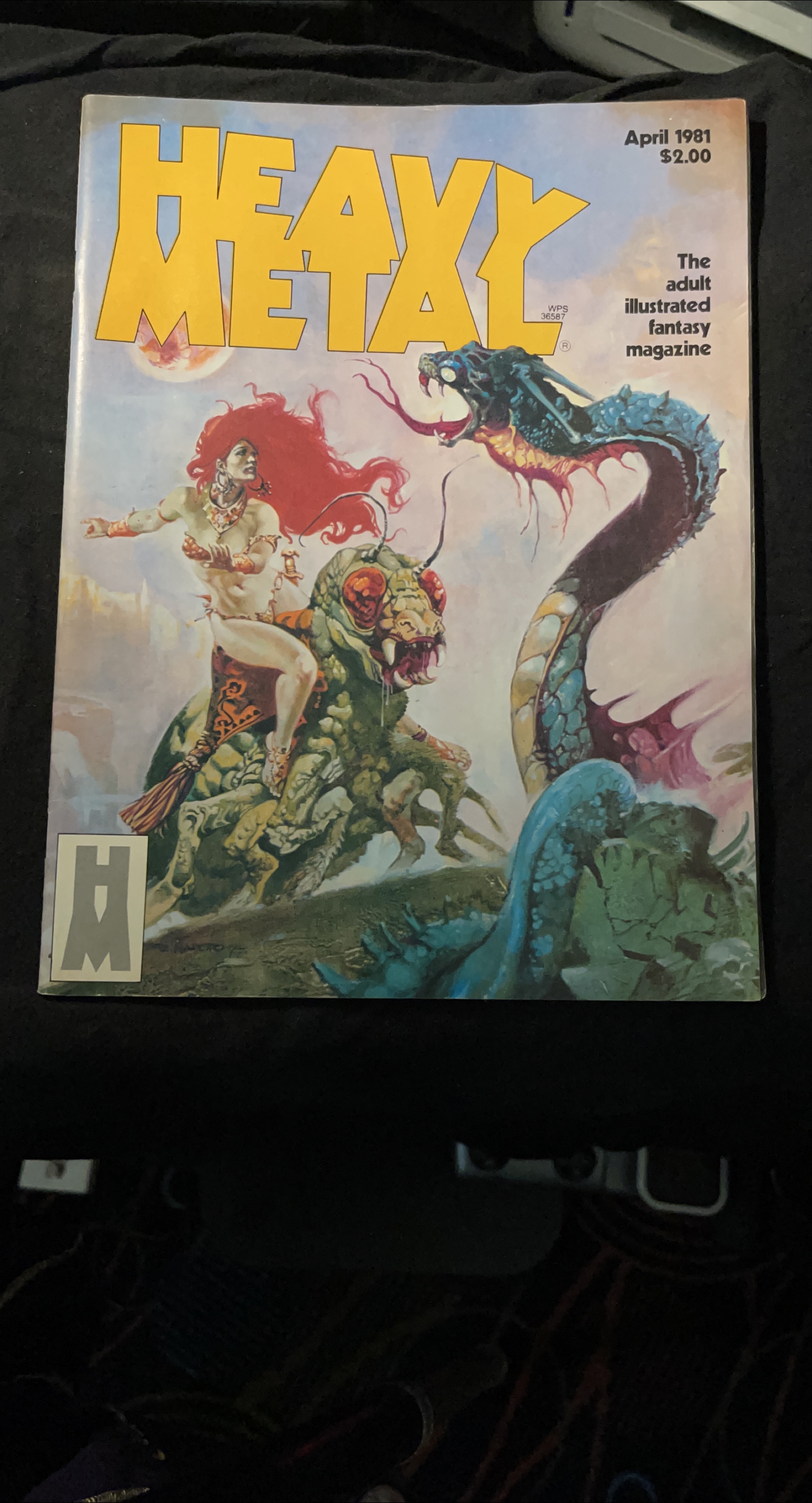 Heavy Metal April 1981 Magazine thumbnail