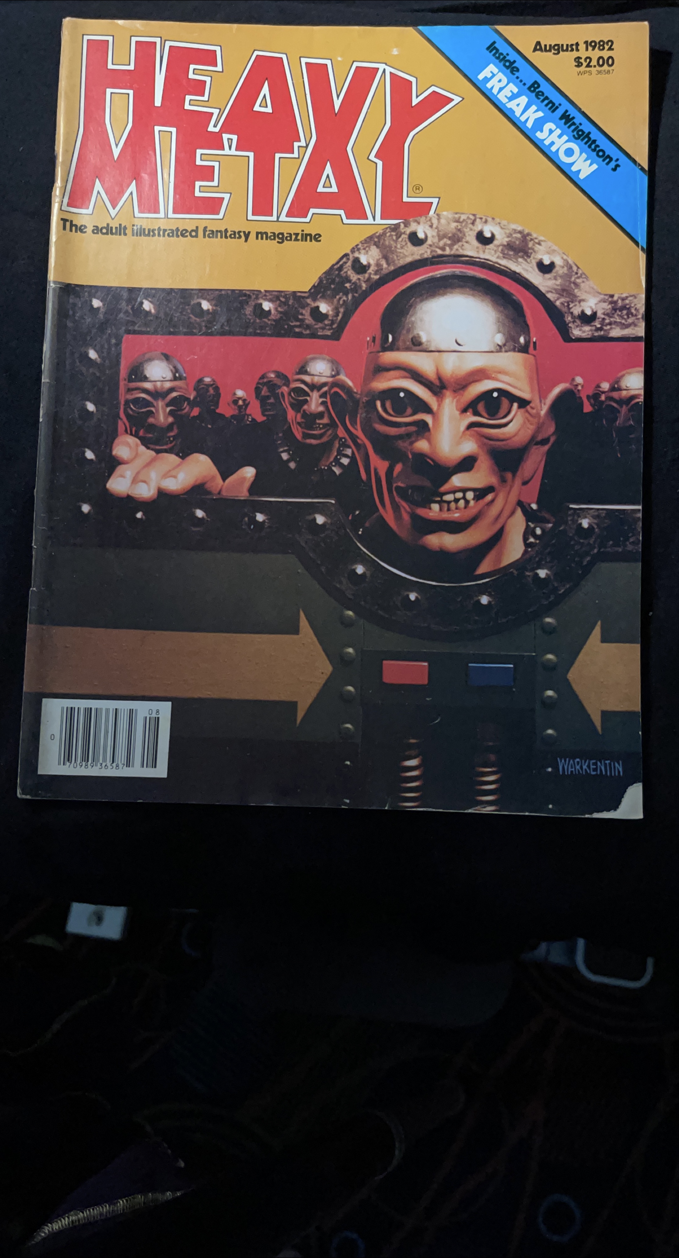 Heavy Metal Magazine August 1982 thumbnail
