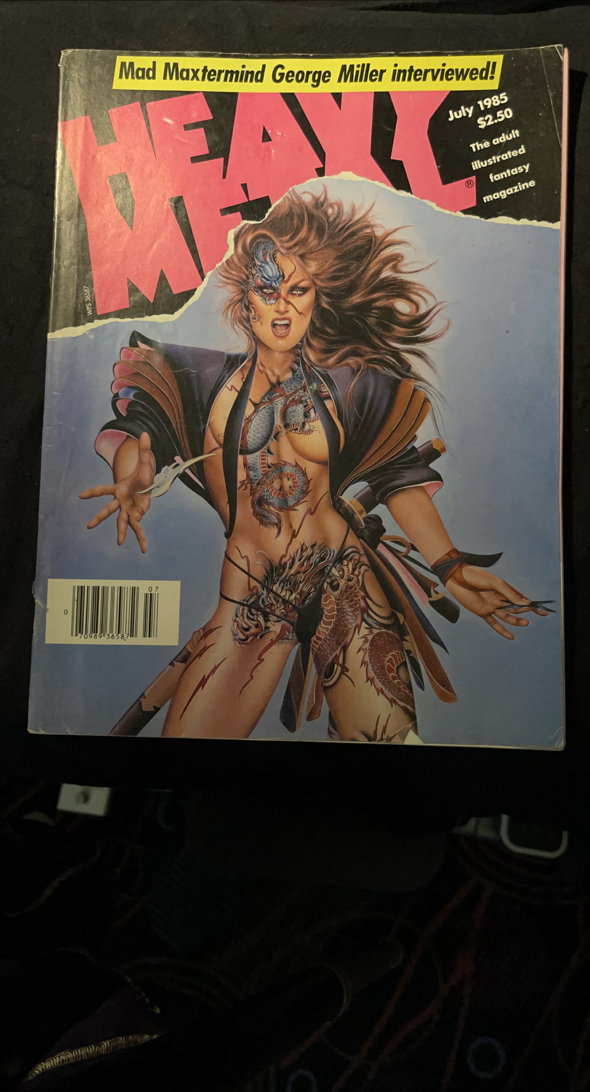 Heavy Metal Magazine July 1985 thumbnail