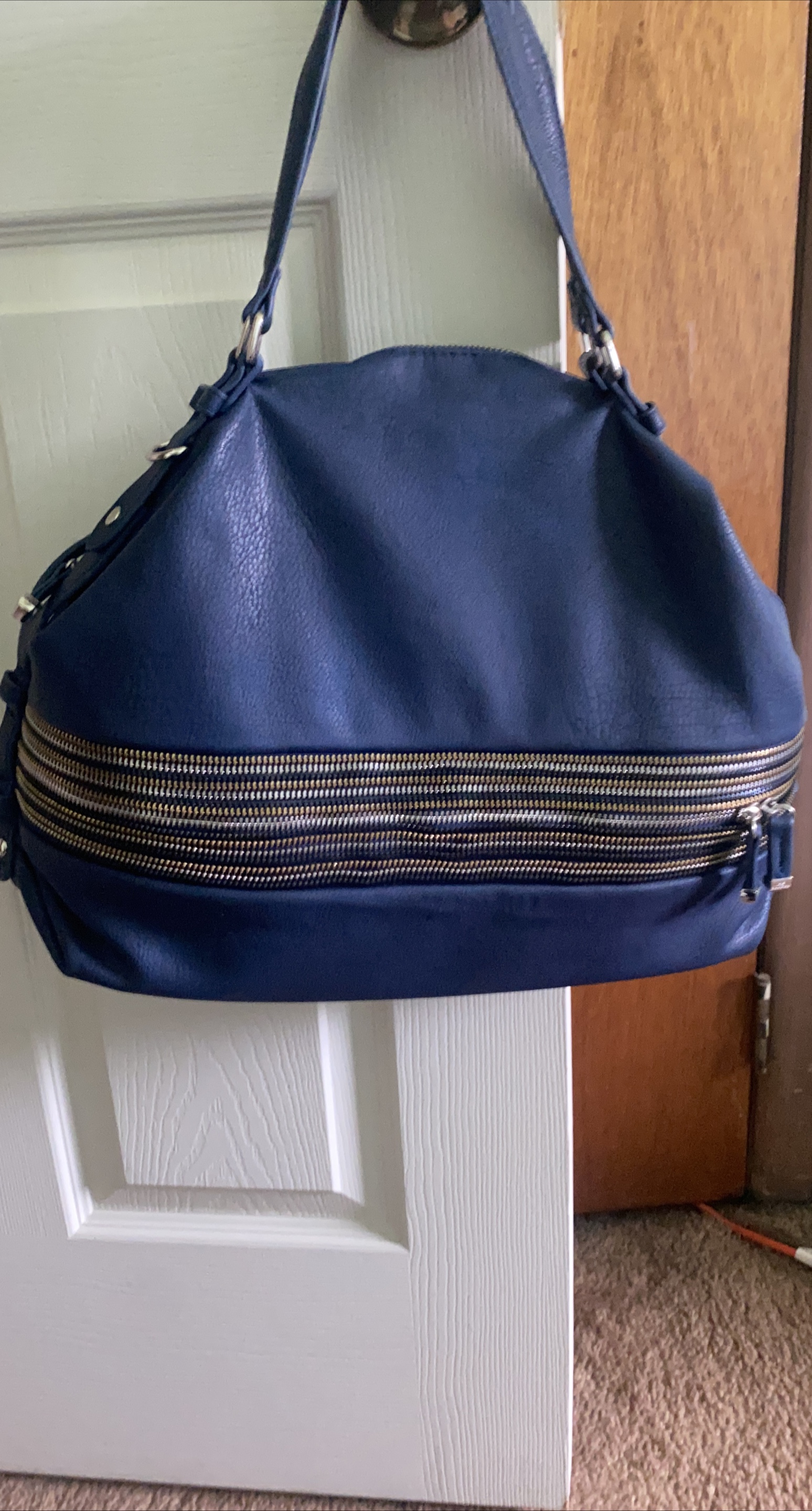 Big Buddah brand Blue Handbag thumbnail