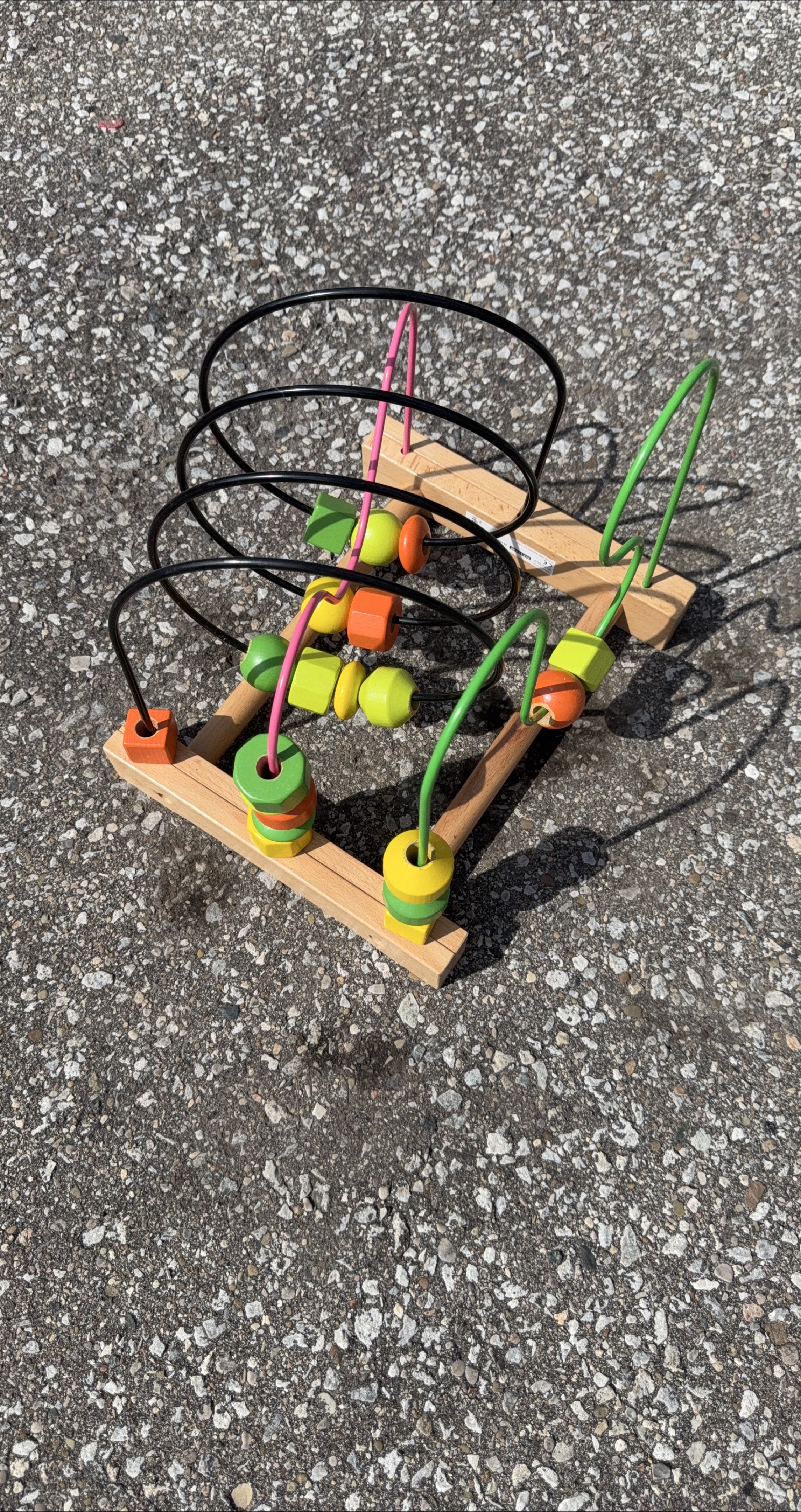 Wooden Bead Maze Toy thumbnail