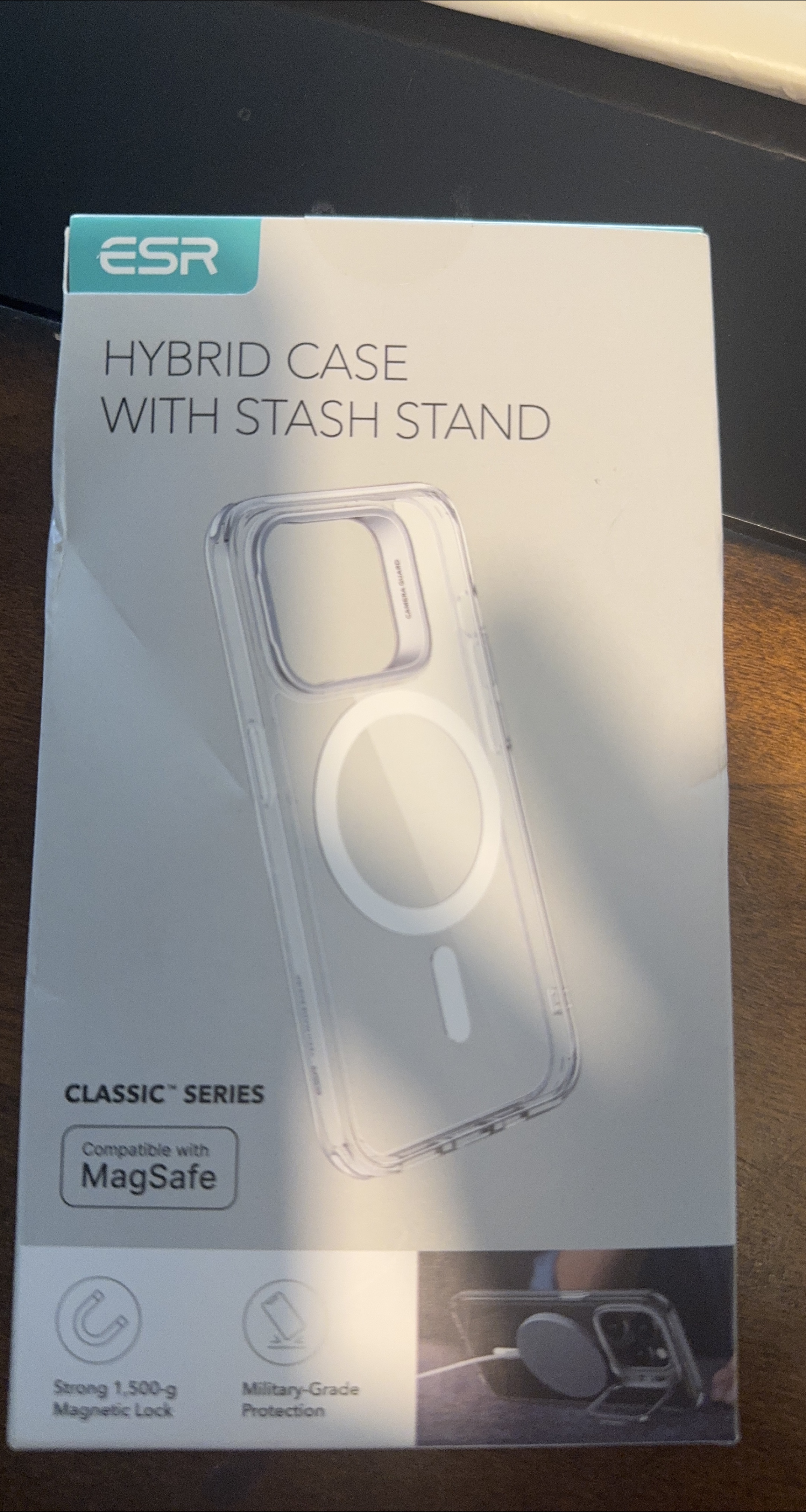 ESR Hybrid Case with Stash Stand - iPhone Case thumbnail
