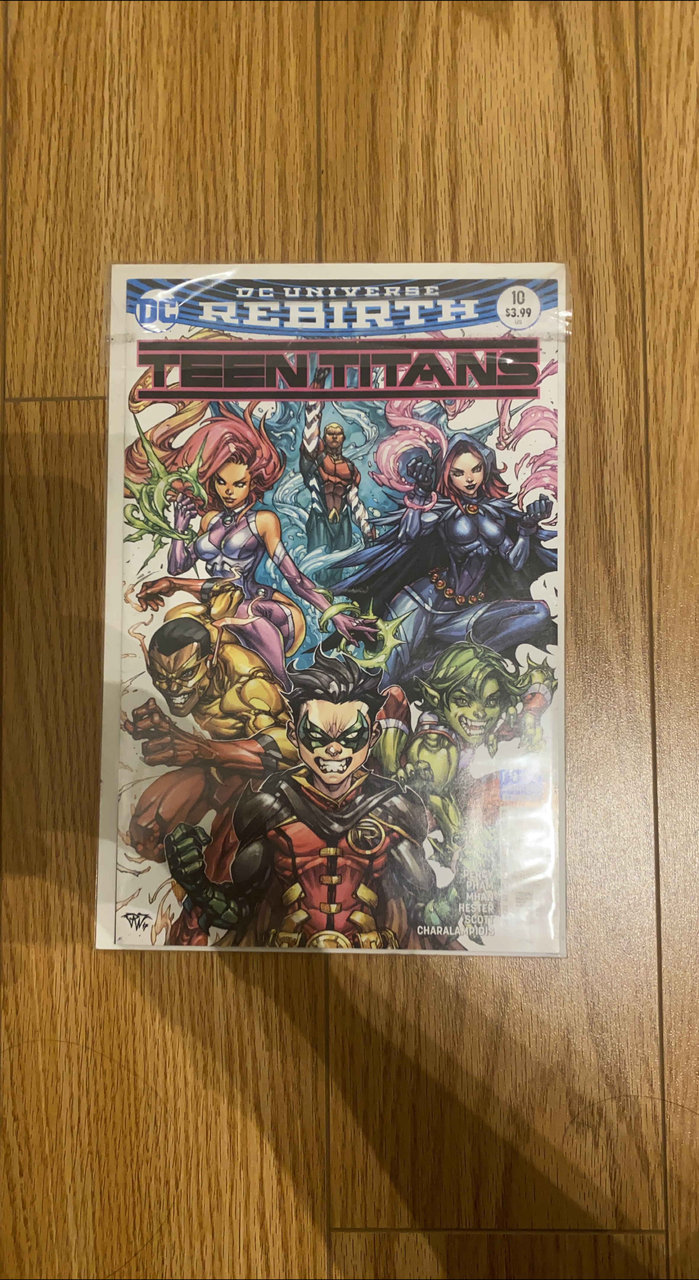 DC Rebirth Teen Titans #10 Comic Book thumbnail