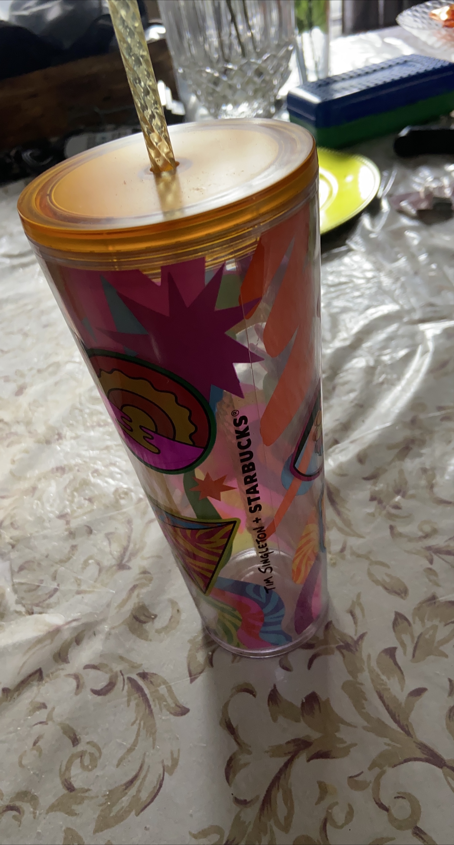 Starbucks x Tim Singleton Tumbler with Straw thumbnail