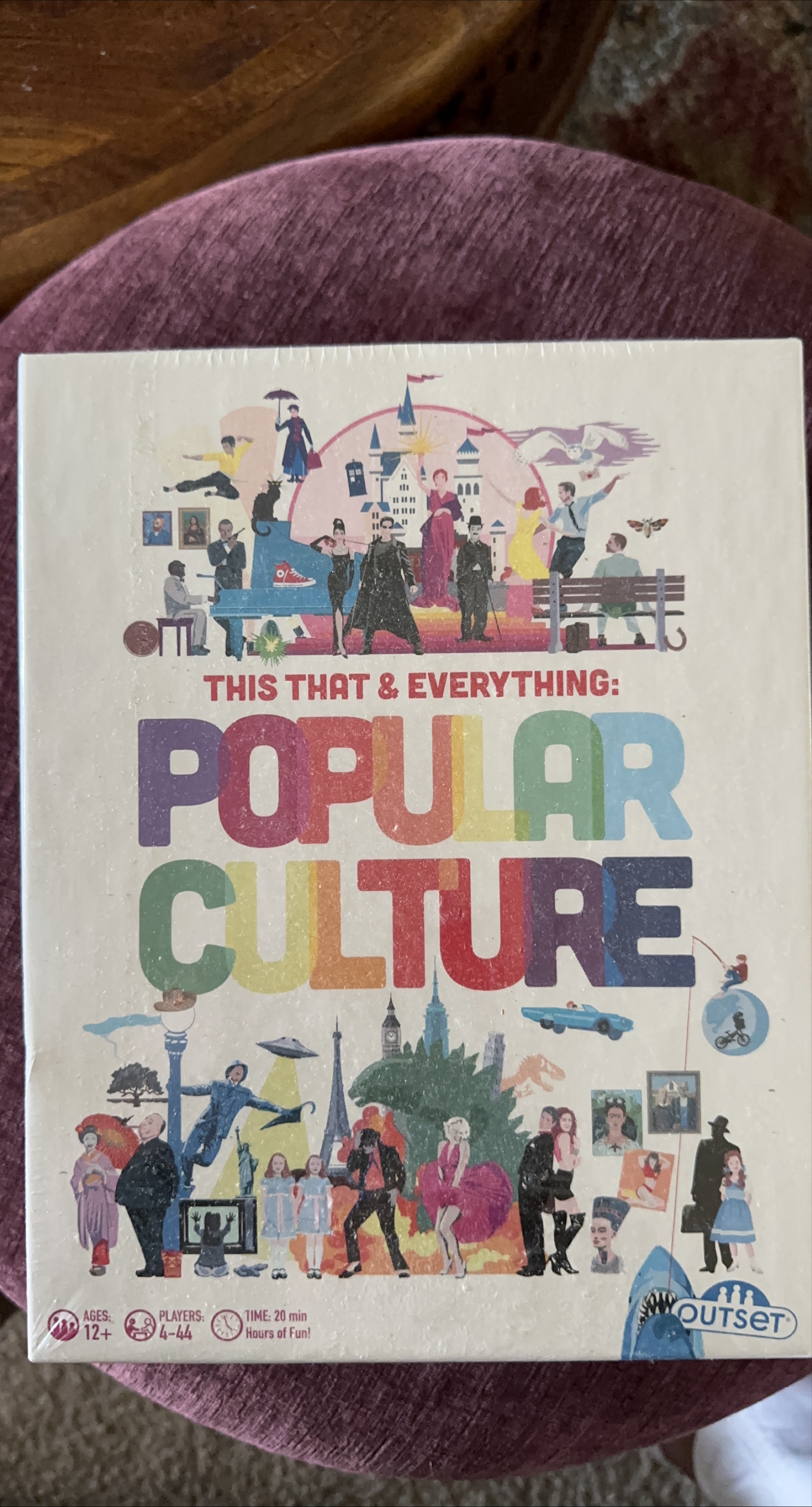 Outset This That & Everything: Popular Culture Board Game