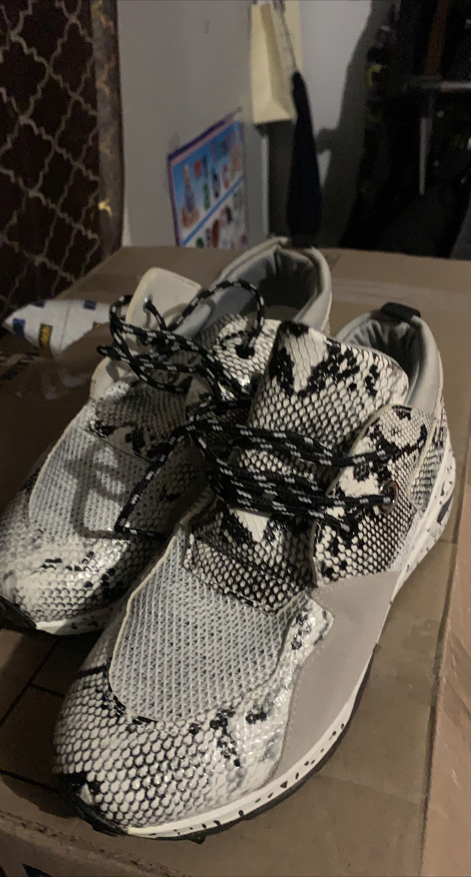 Snakeskin Print Sneakers thumbnail