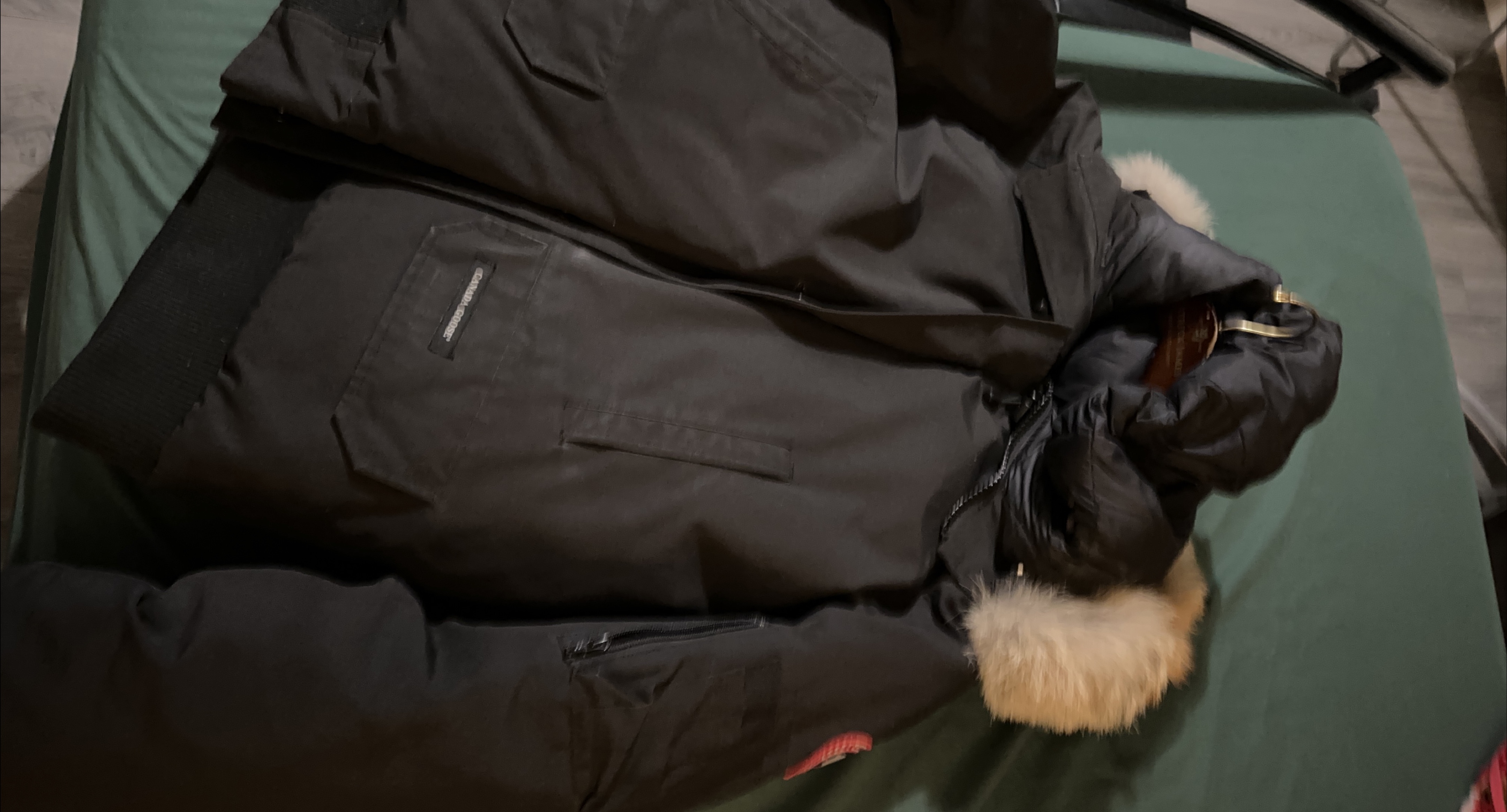 Canada Goose Bomber Jacket - Black thumbnail