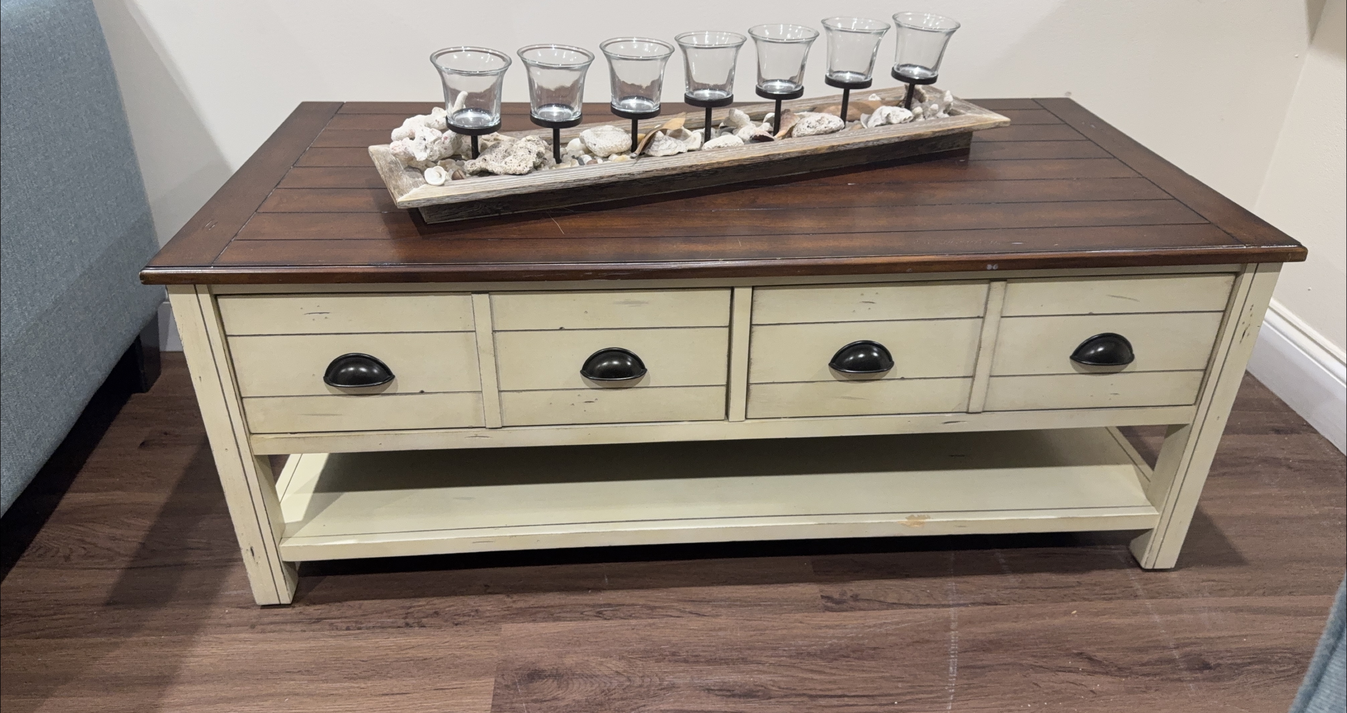 Coffee Table with Drawers thumbnail