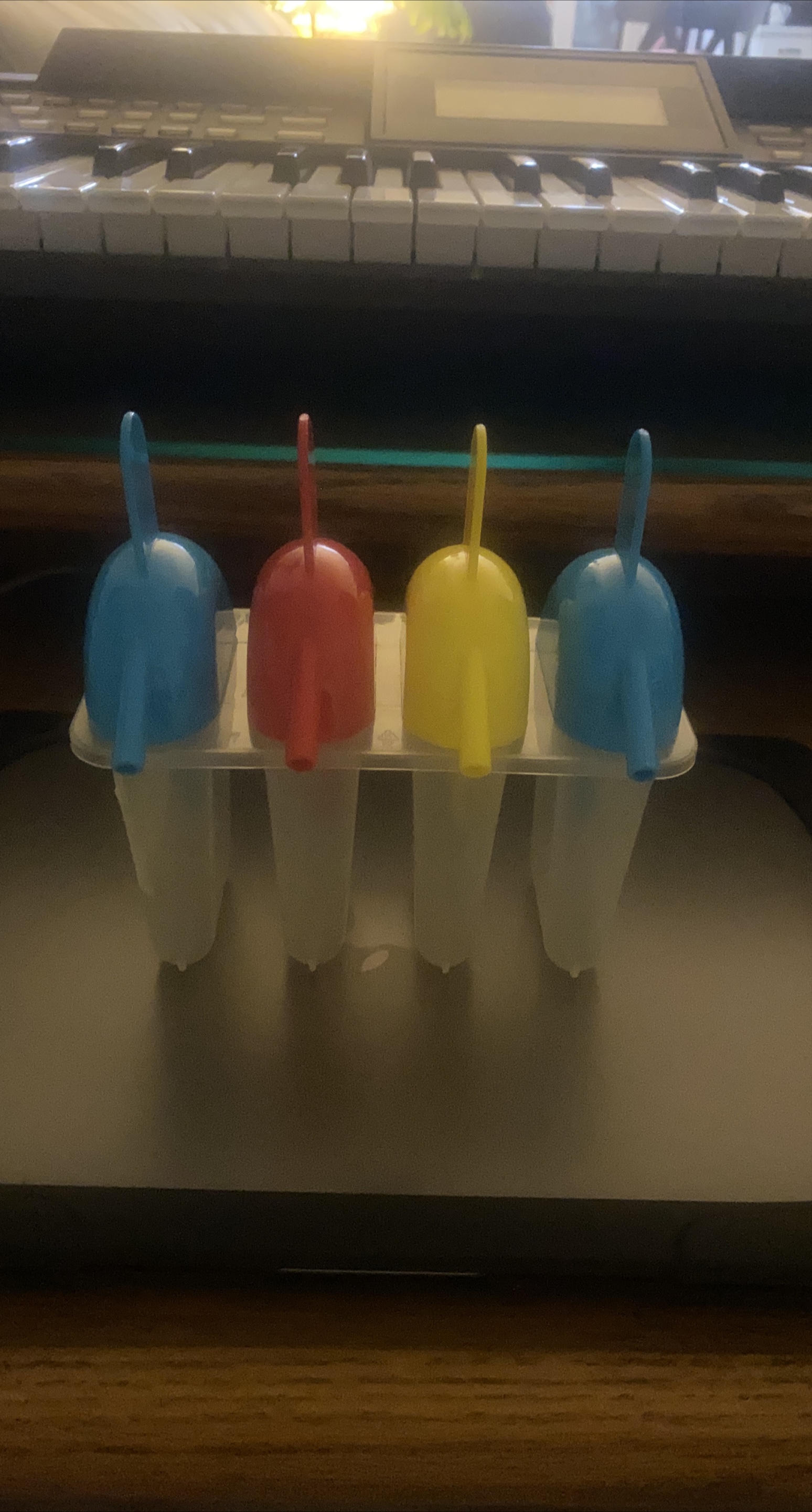 Popsicle Molds - Blue, Red, Yellow image indicator(1)