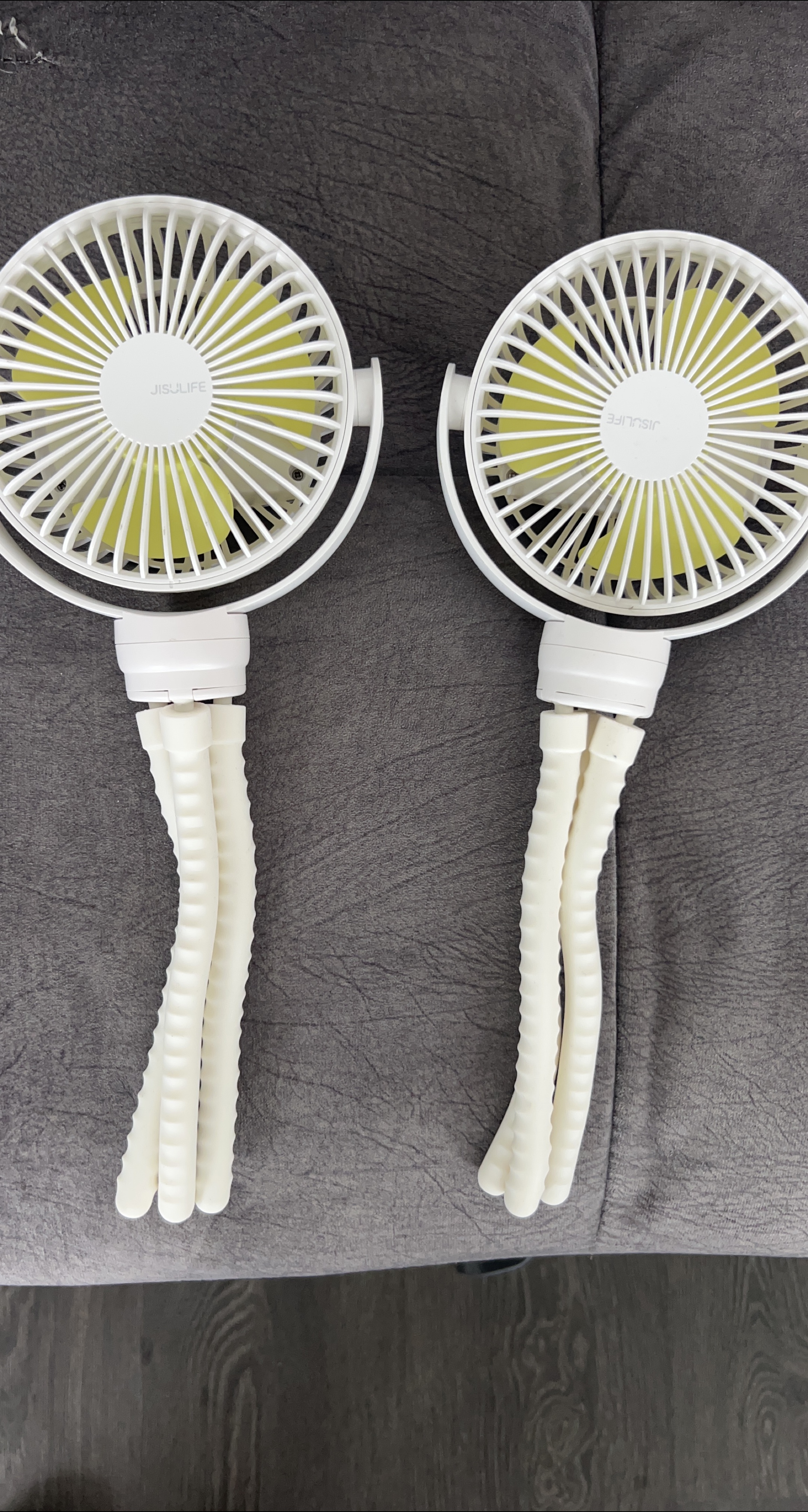 JISULIFE Portable Fan - White thumbnail