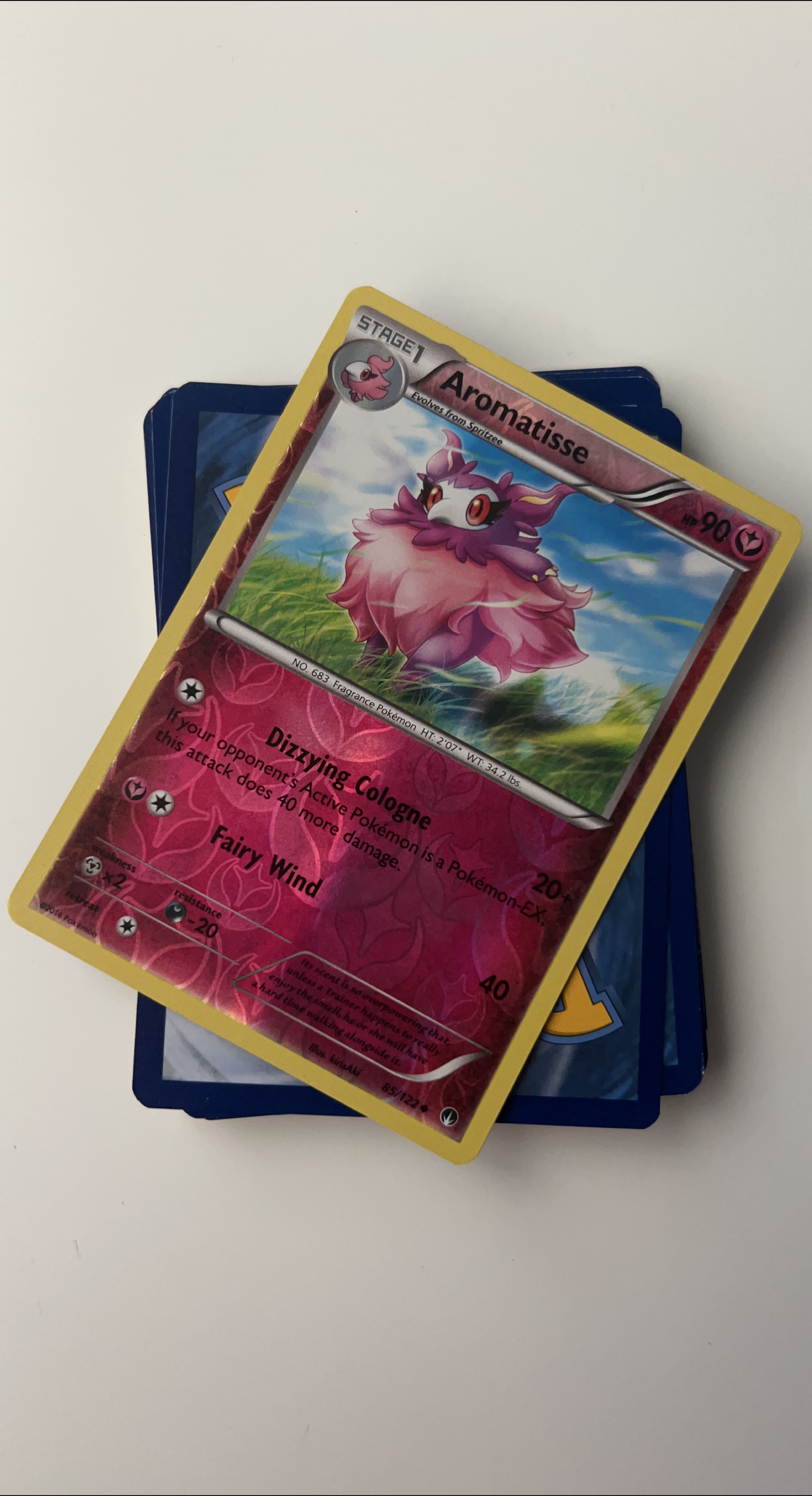 Aromatisse Pokemon Card + Fairy Deck 💗 thumbnail