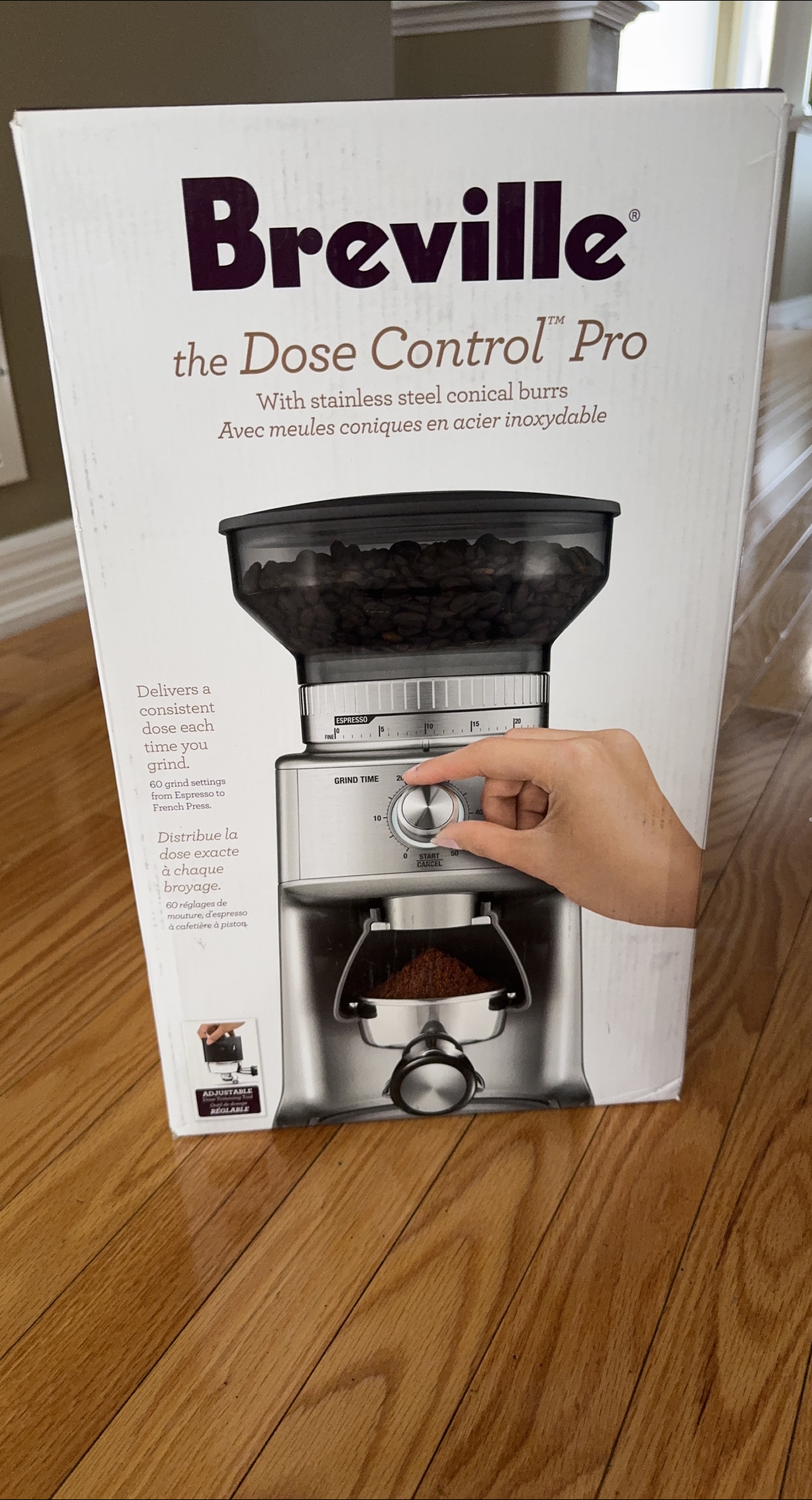 Breville the Dose Control Pro Coffee Grinder thumbnail