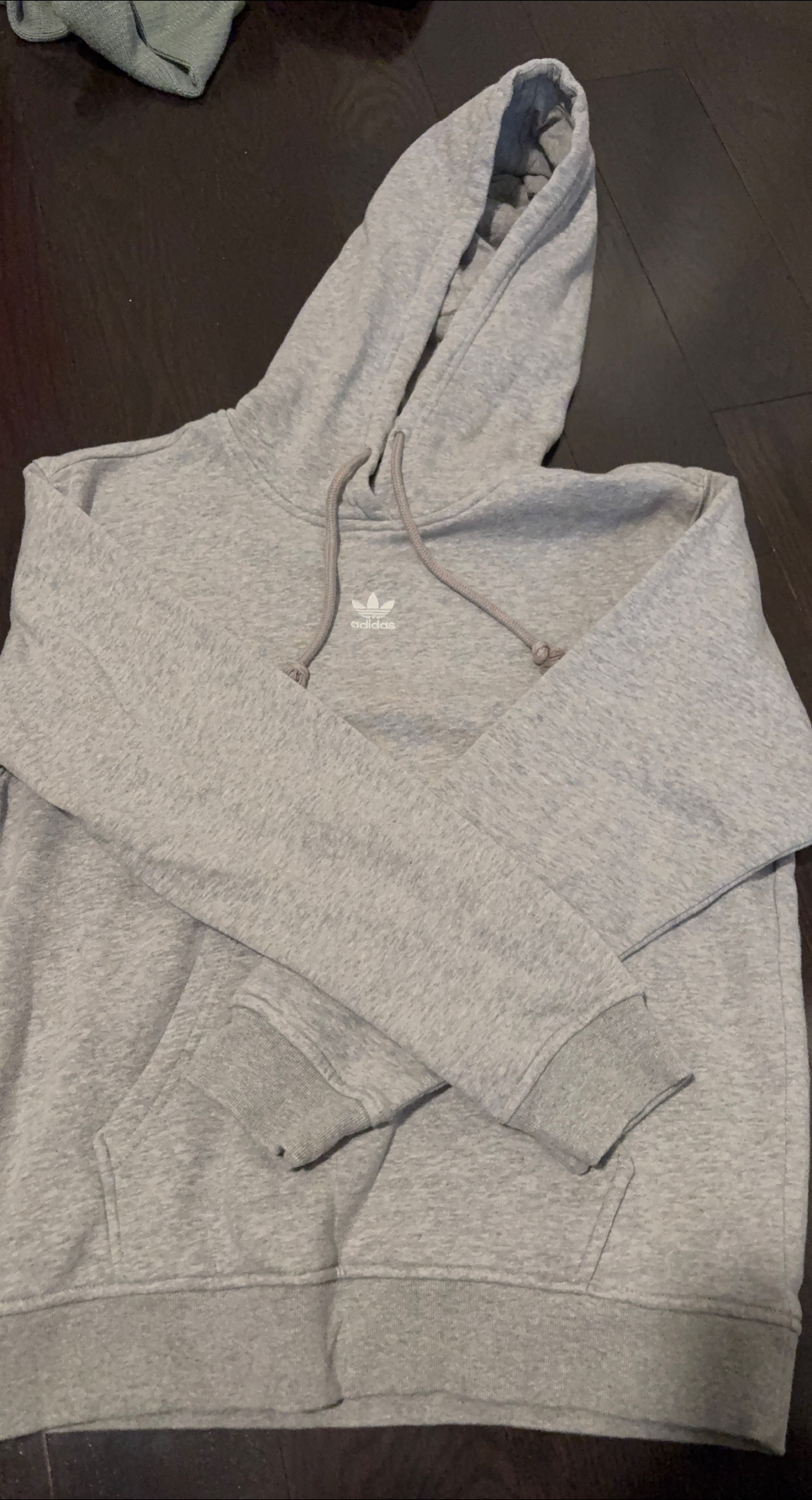 Adidas Grey Hoodie thumbnail