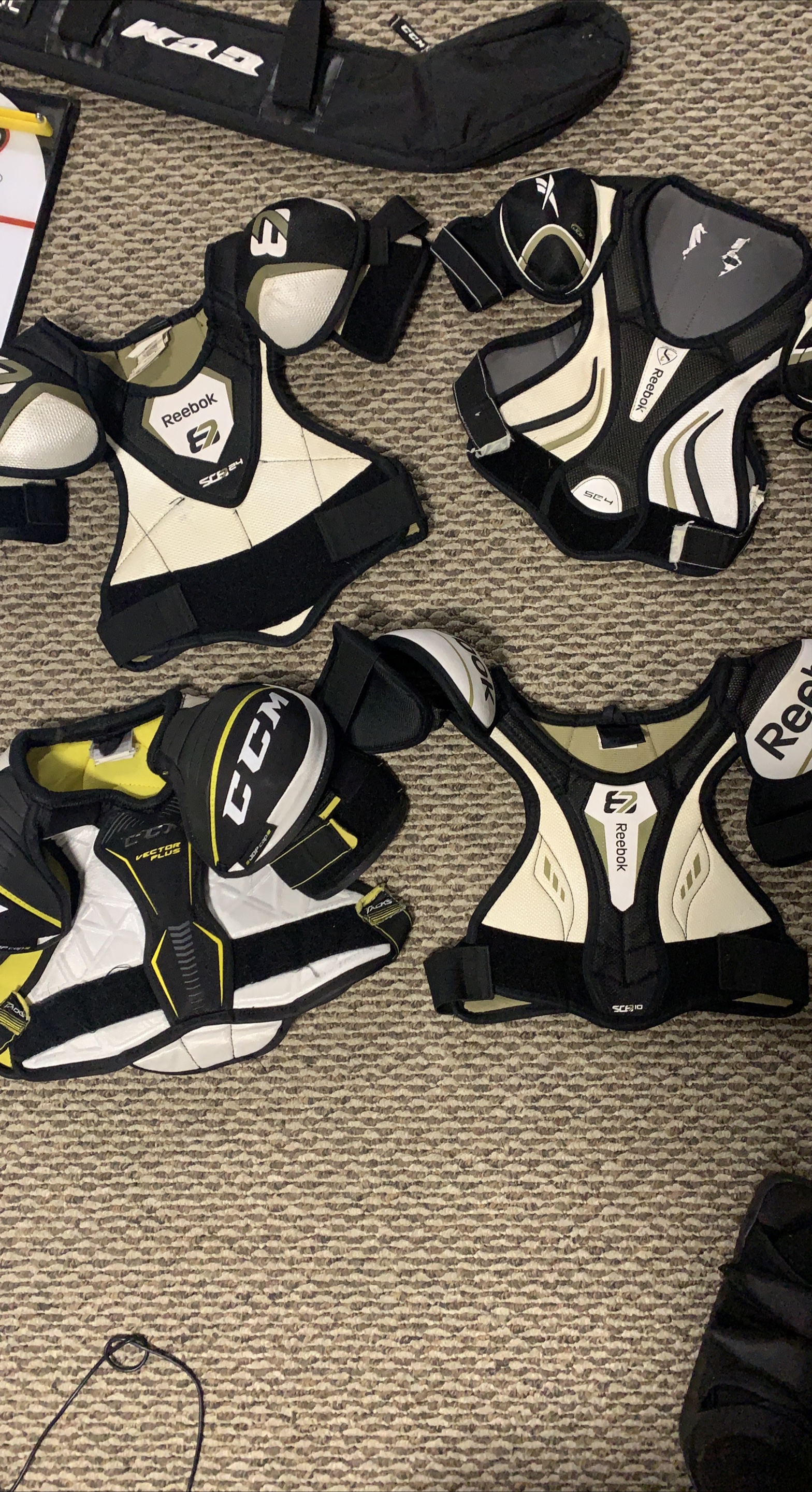 Reebok & CCM Hockey Shoulder Pads thumbnail
