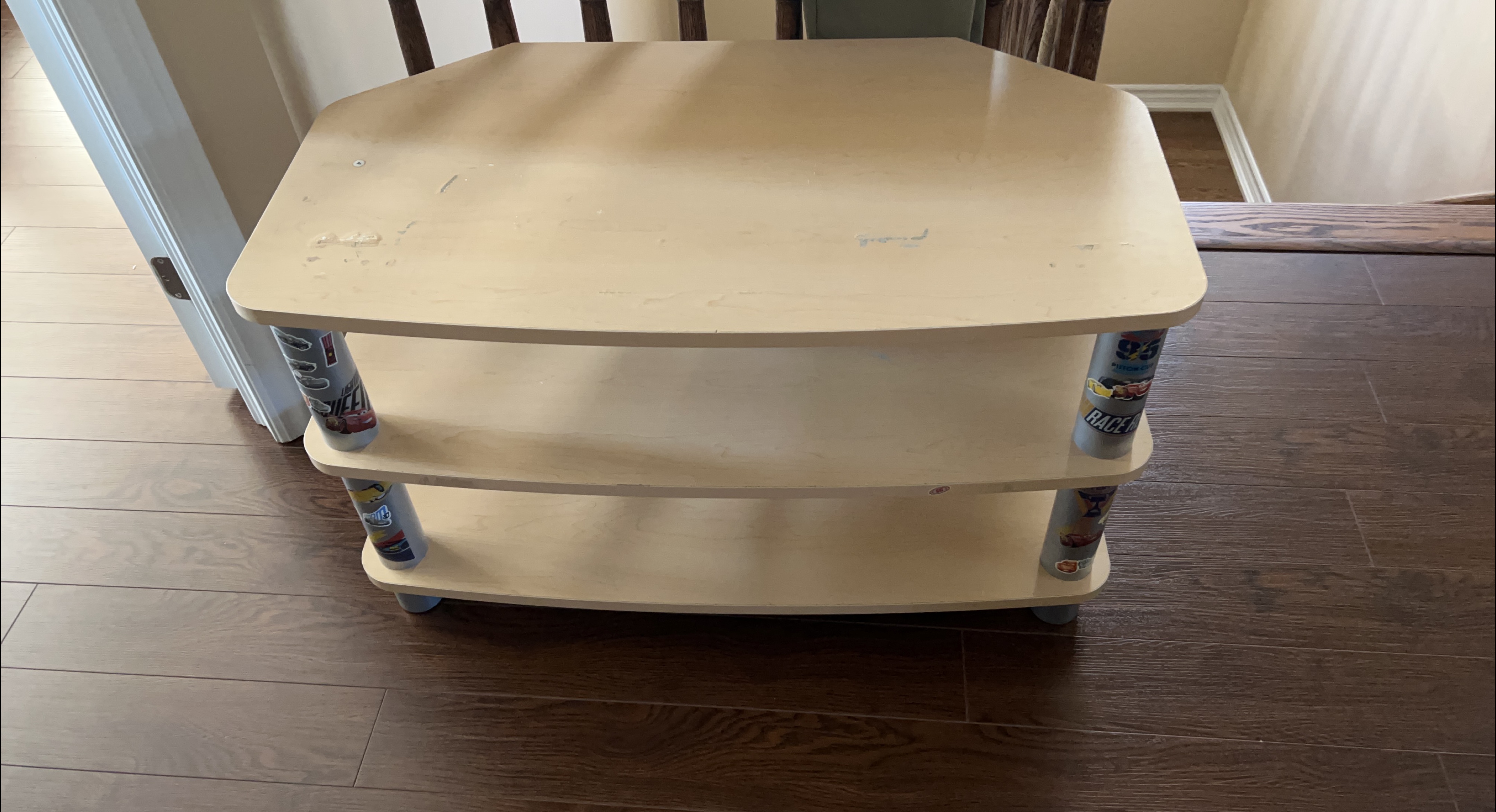 Kids' Wooden Shelf - Cars Design thumbnail