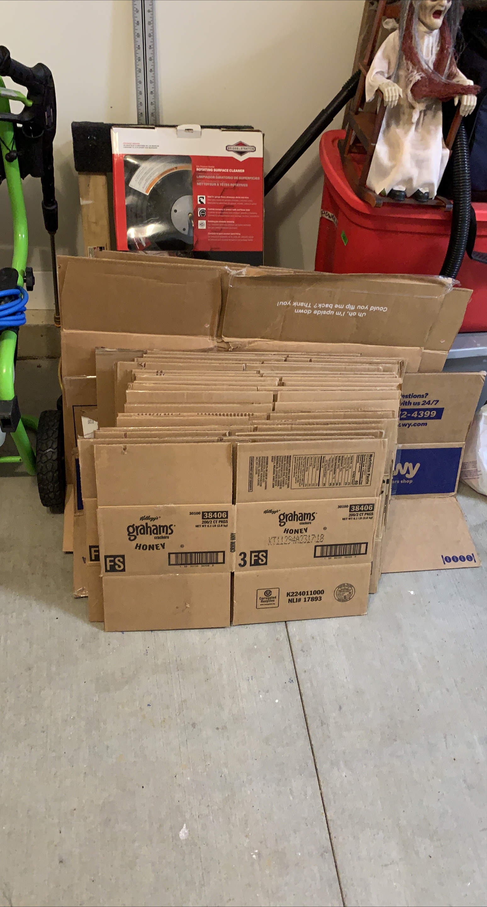 Empty Graham Cracker Boxes - For Crafts or Storage