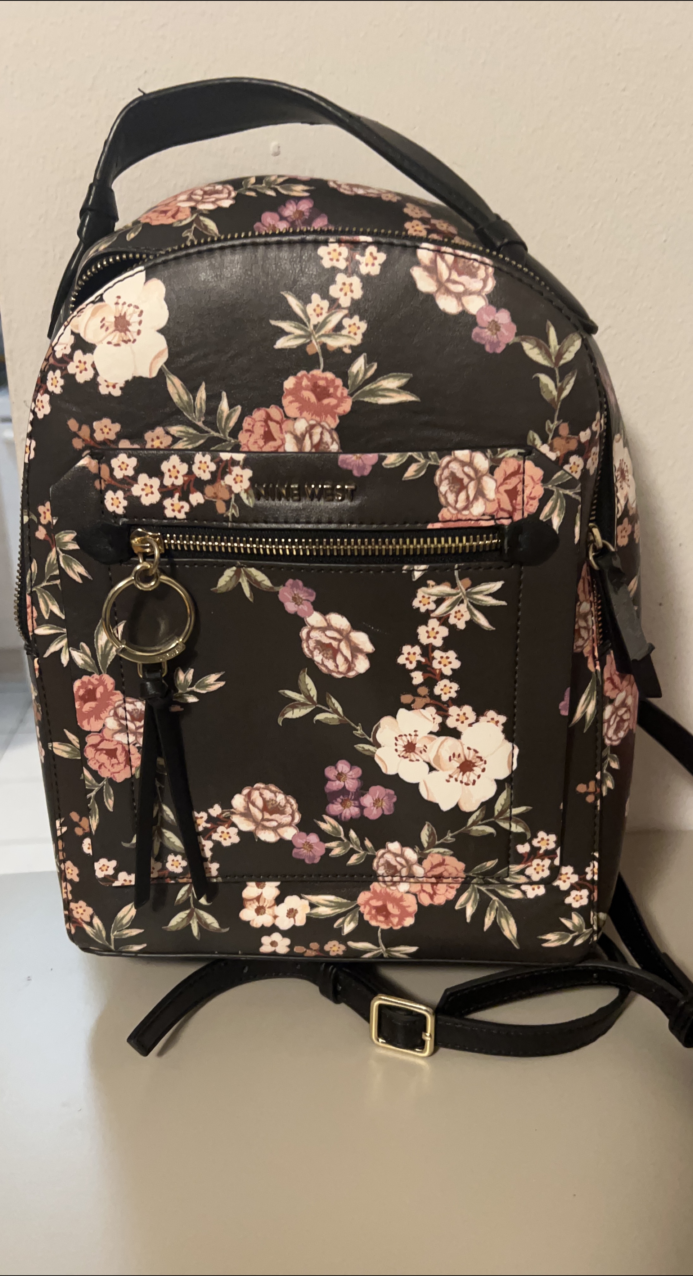 Nine West Floral Print Backpack 🥕 thumbnail