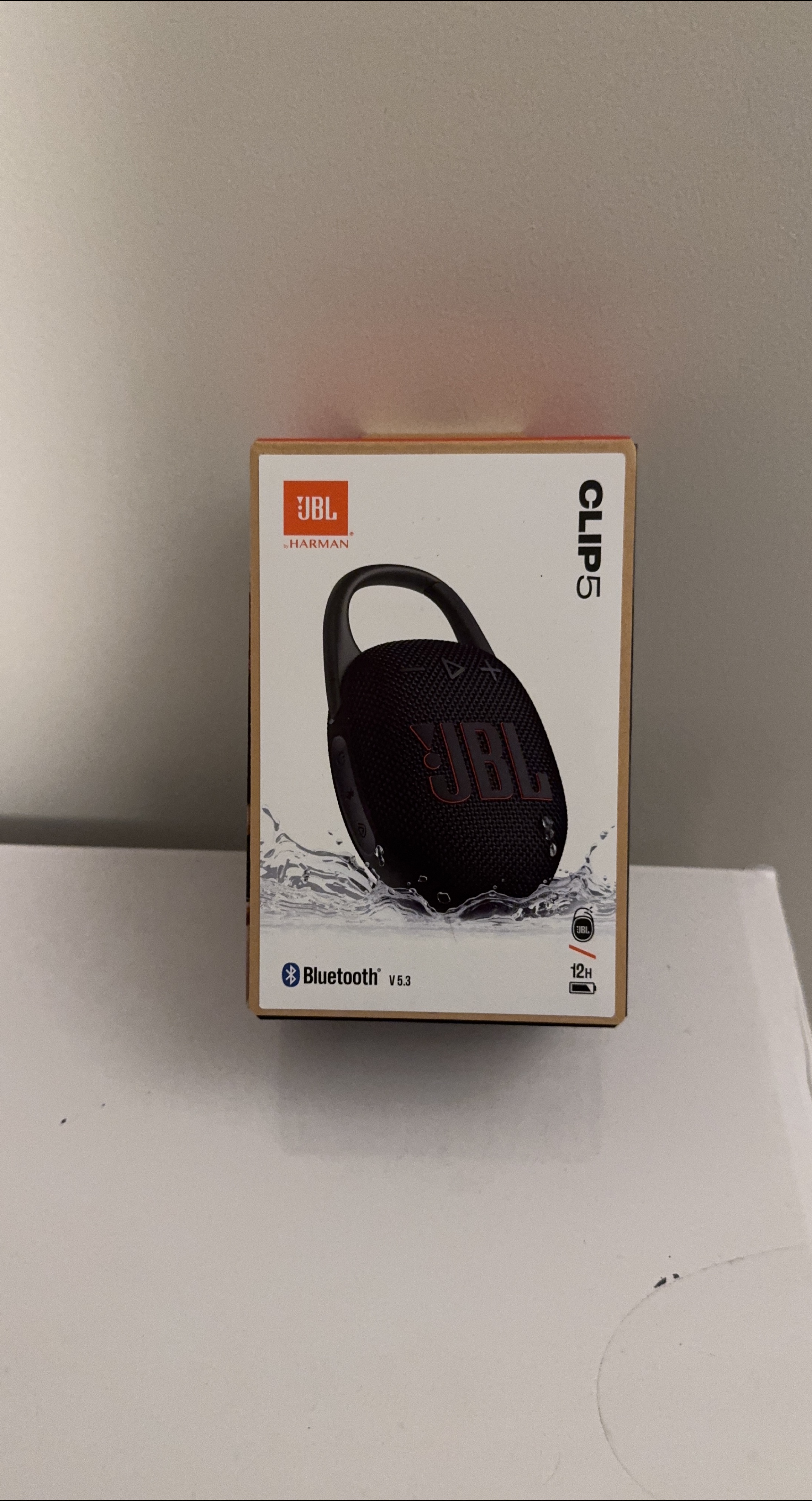 JBL Clip 5 Portable Bluetooth Speaker - Black thumbnail