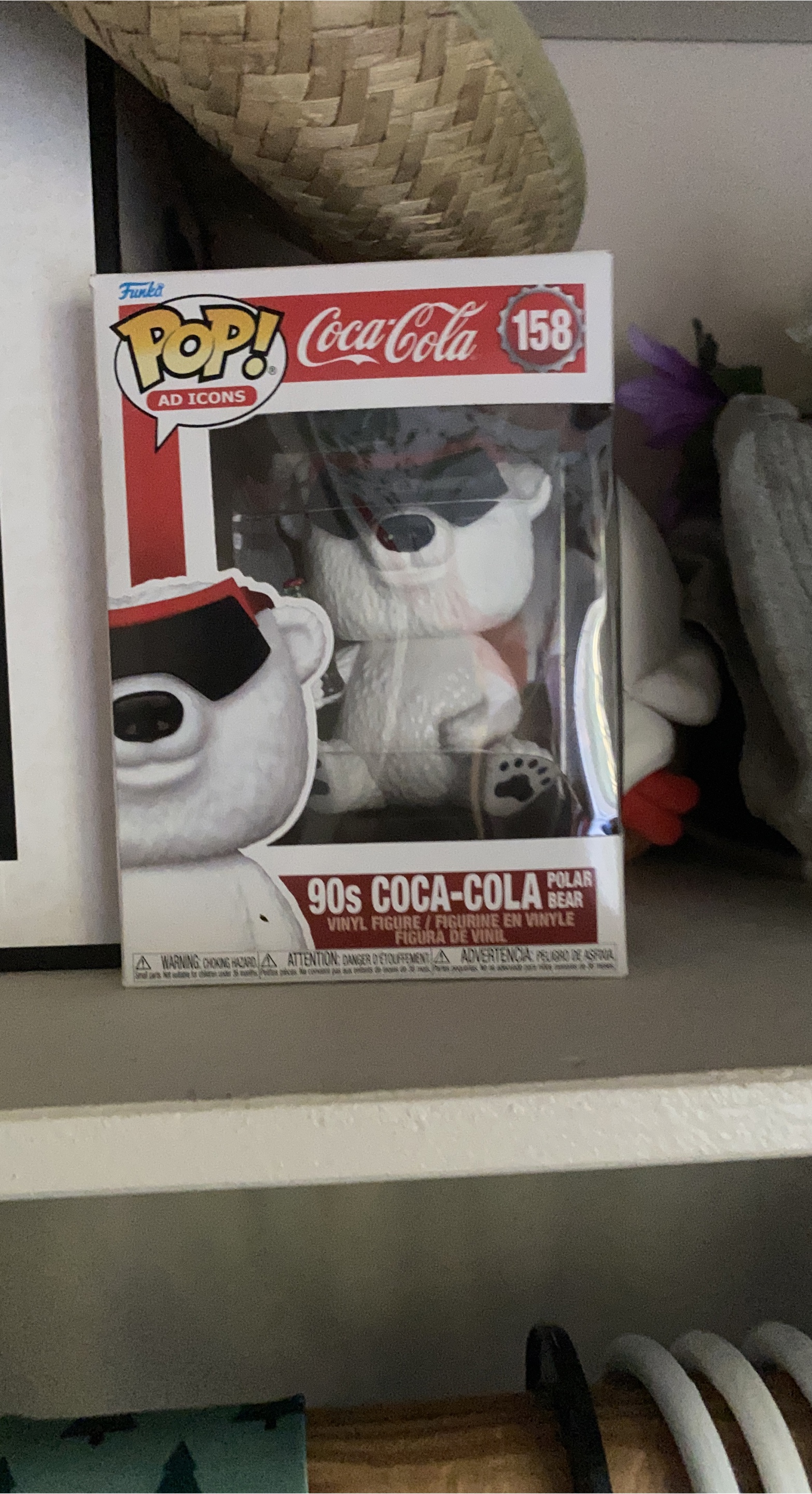 Funko Pop! Coca-Cola Polar Bear #158 thumbnail