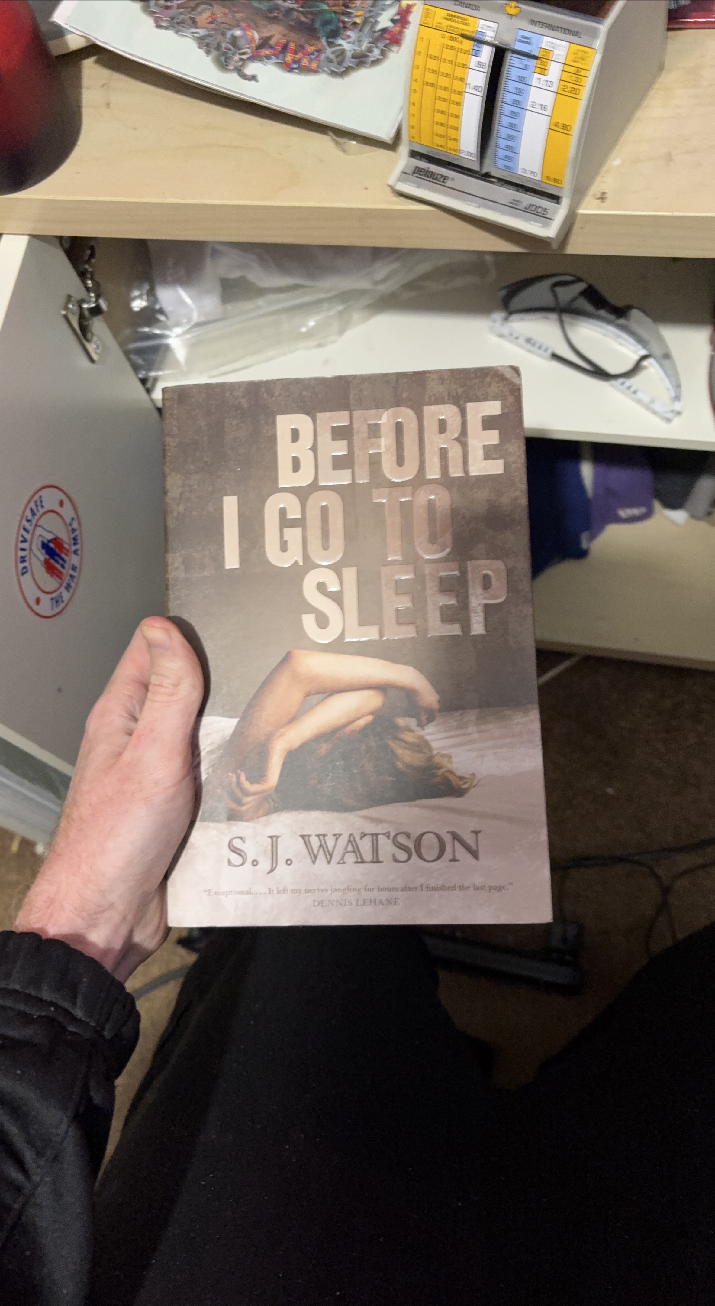 Before I Go To Sleep by S.J. Watson thumbnail