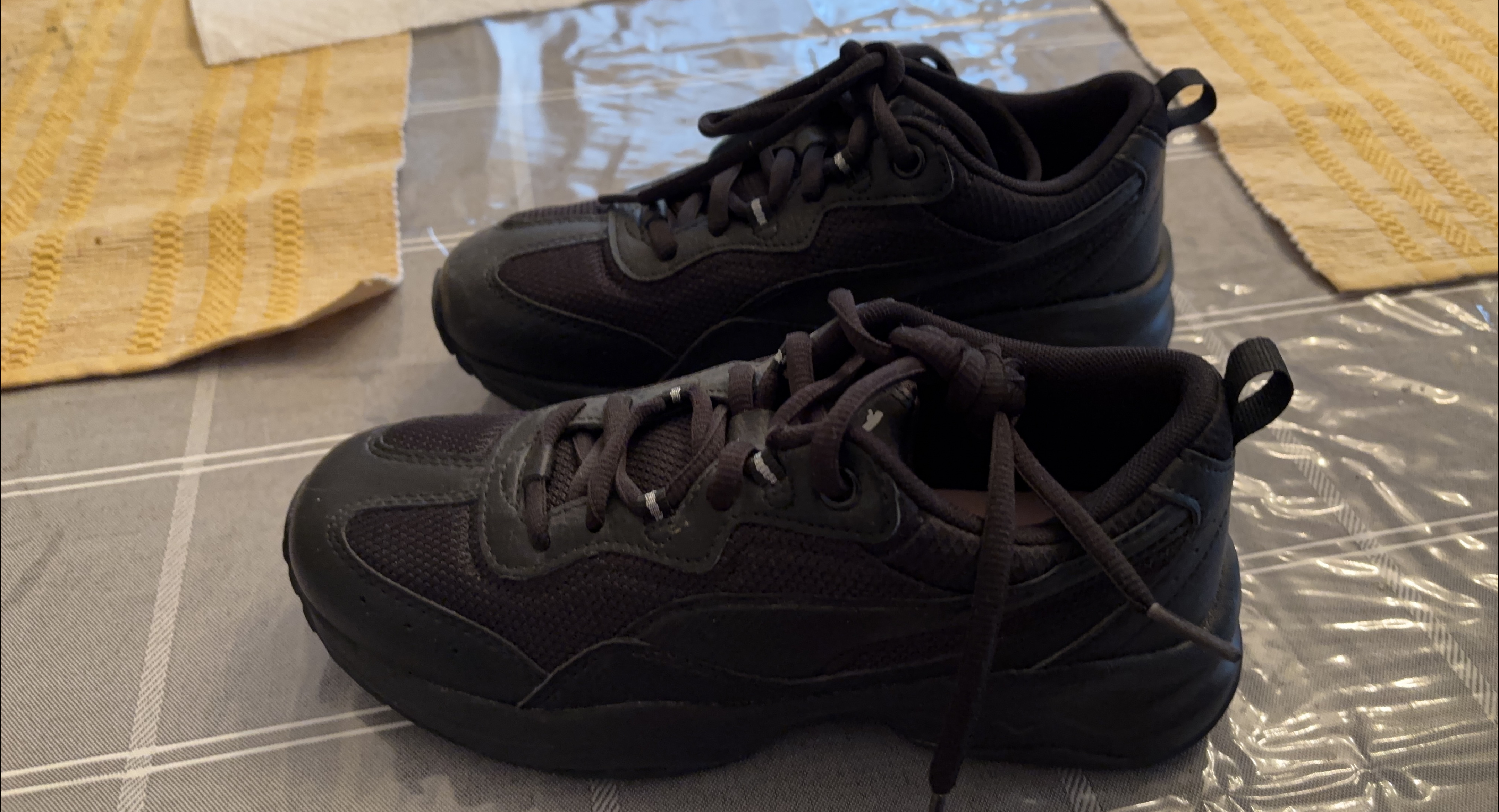 Puma Black Optimal Comfort Shoes