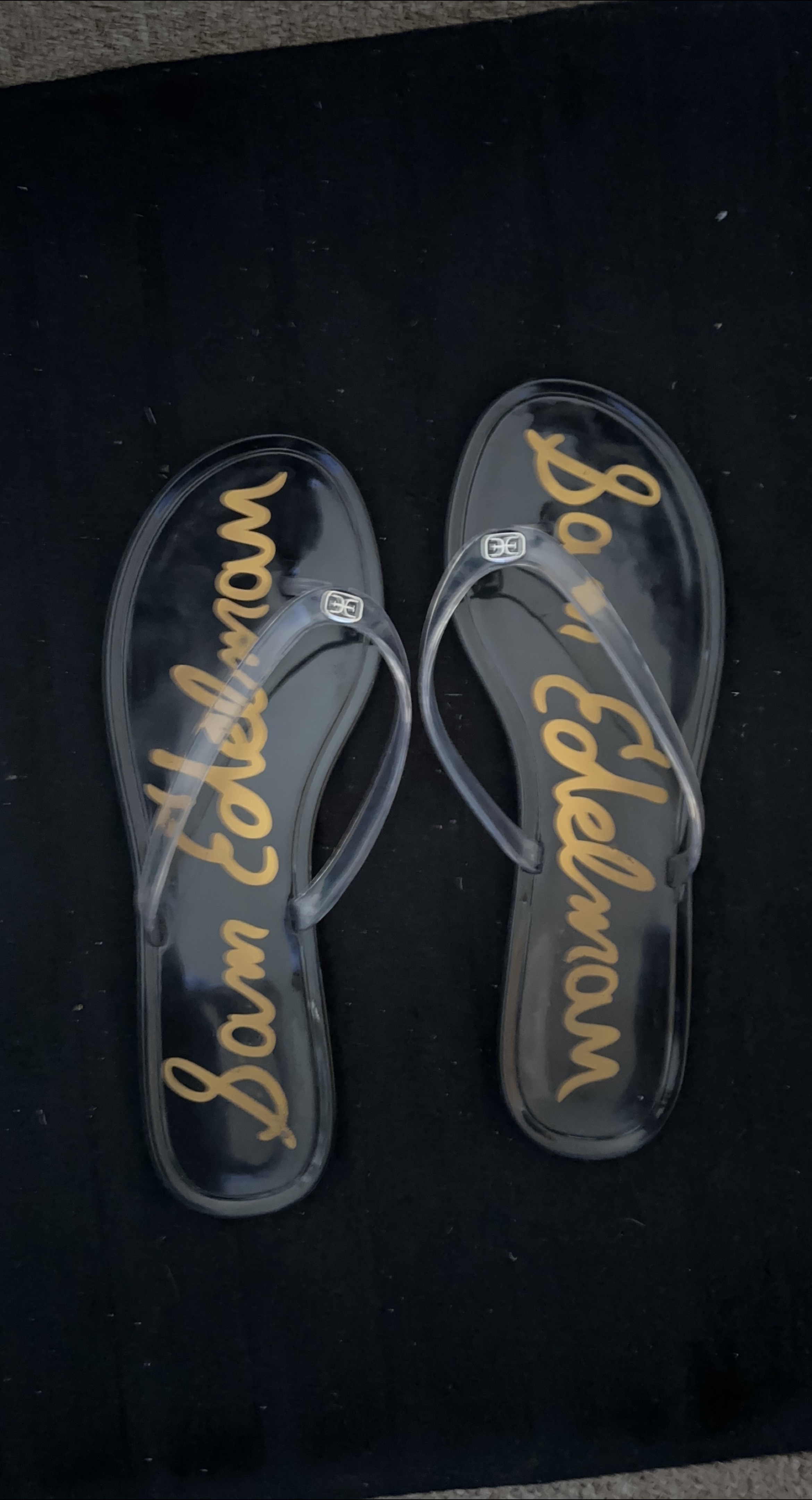 Sam Edelman Black Flip Flops thumbnail
