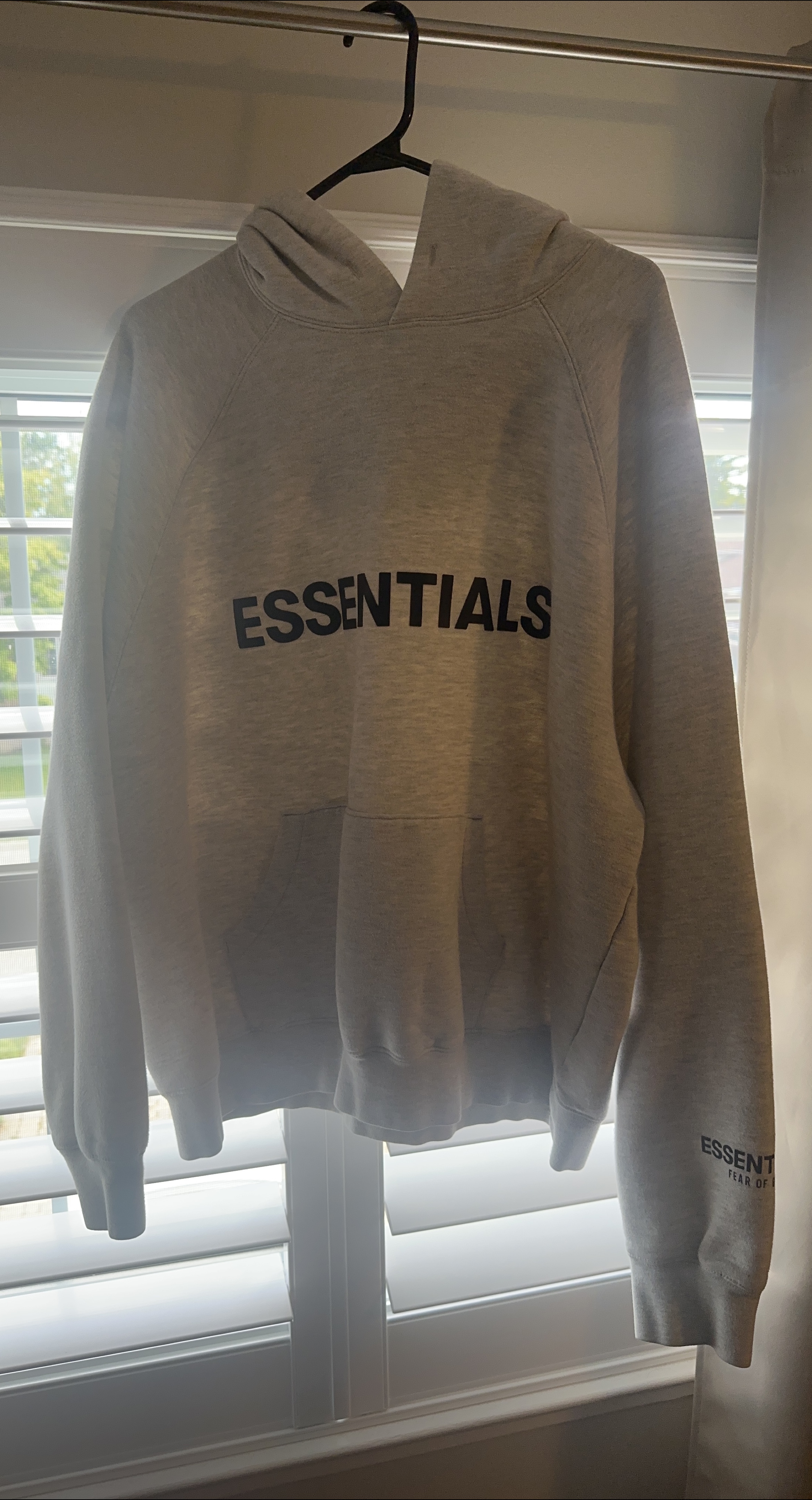Essentials Fear of God Hoodie - Light Grey thumbnail