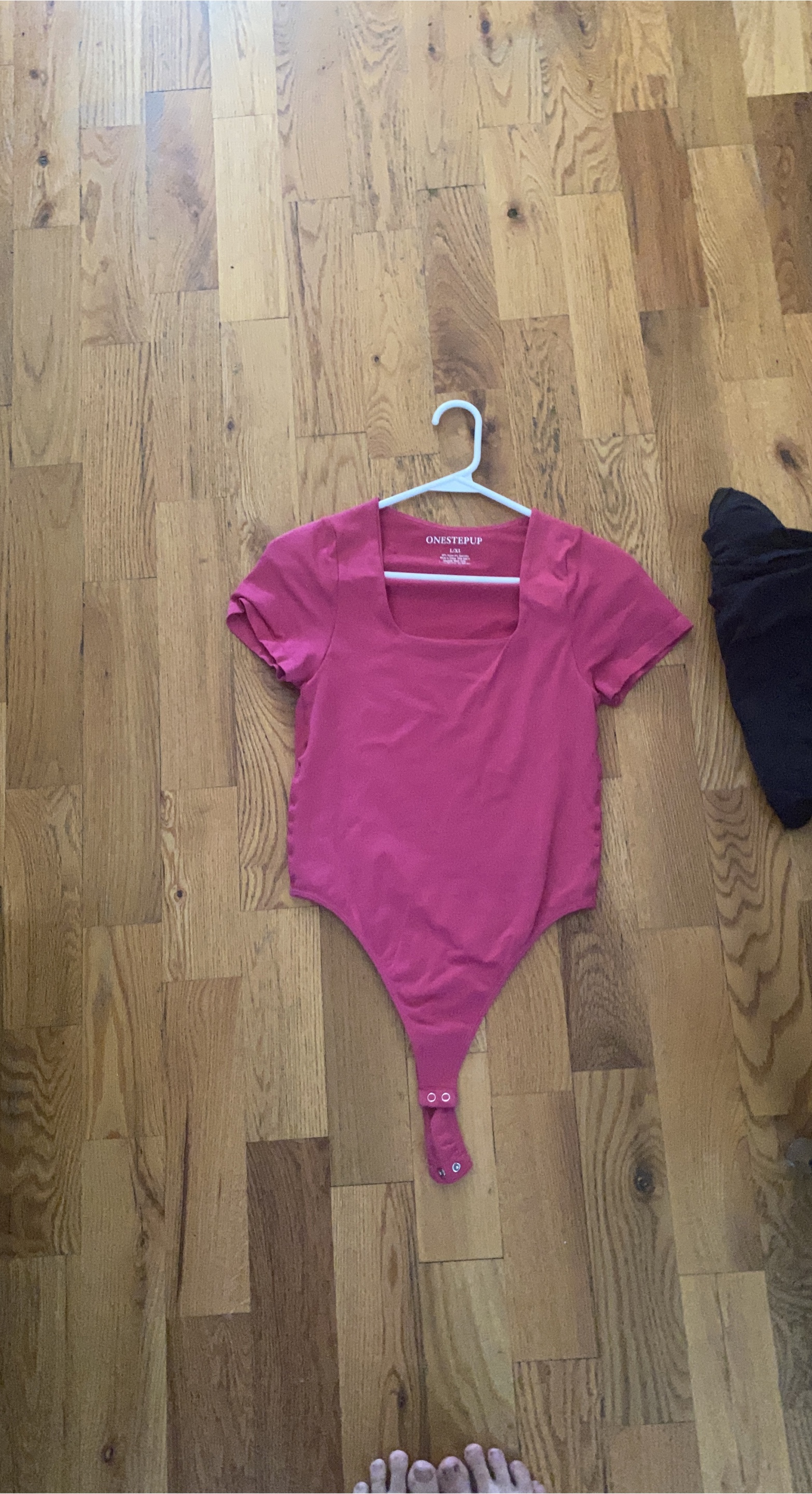 ONESTEPUP Pink Bodysuit - Size L/XL thumbnail