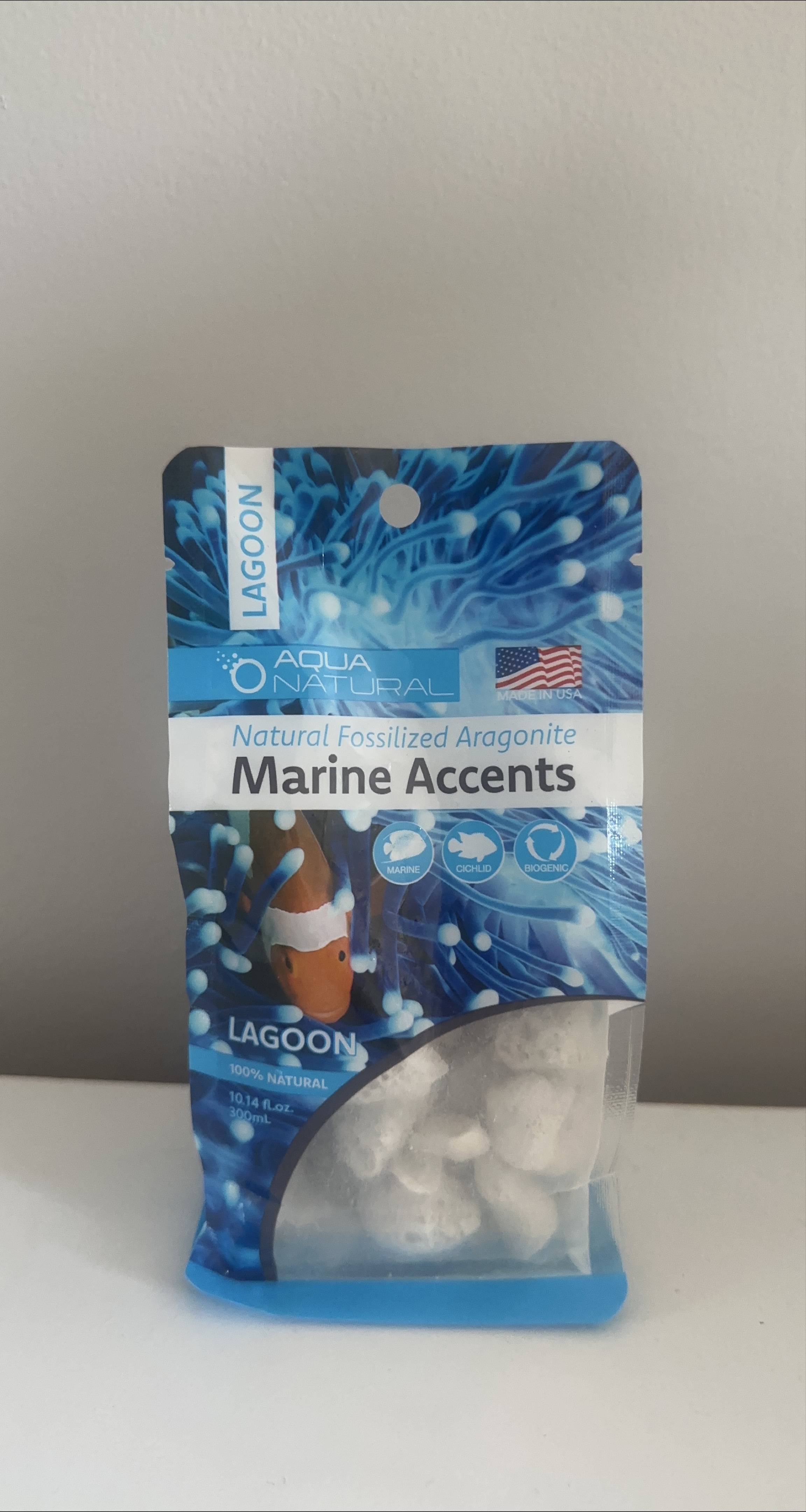 Lagoon Aqua Natural Marine Accents