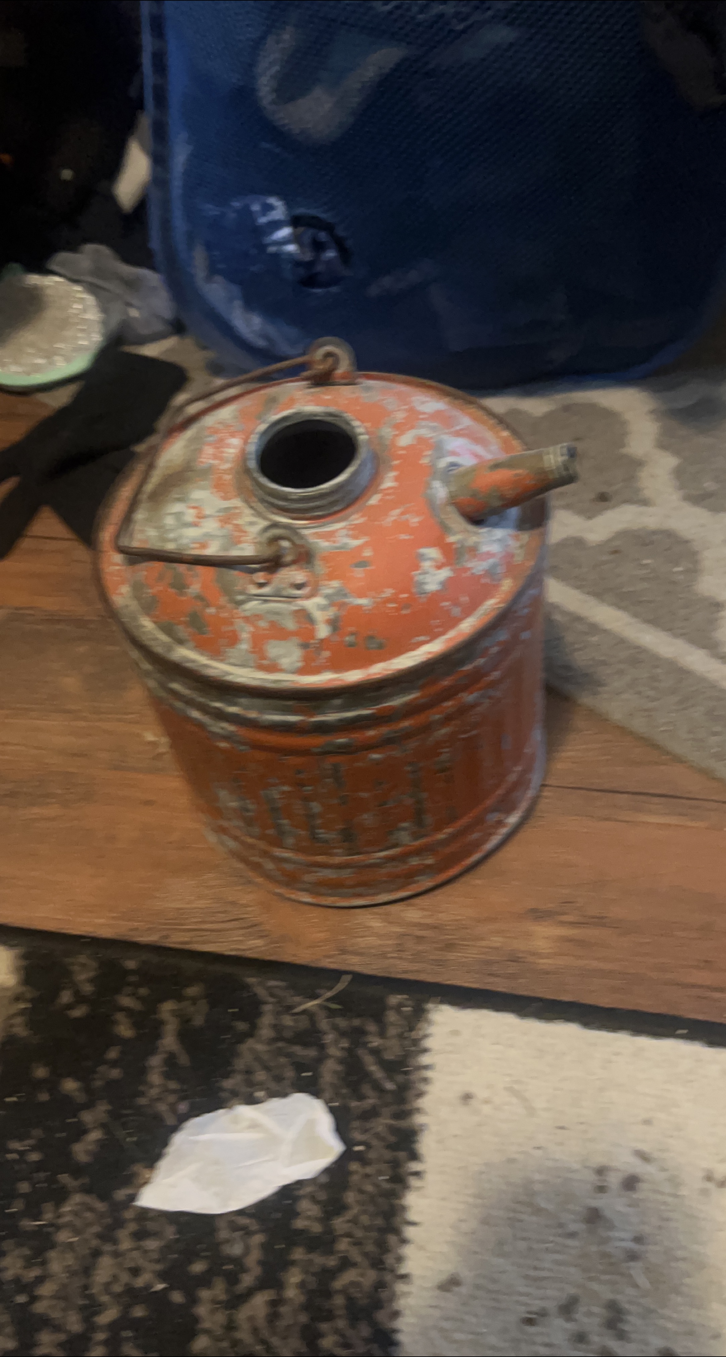 Vintage Metal Gas Can thumbnail