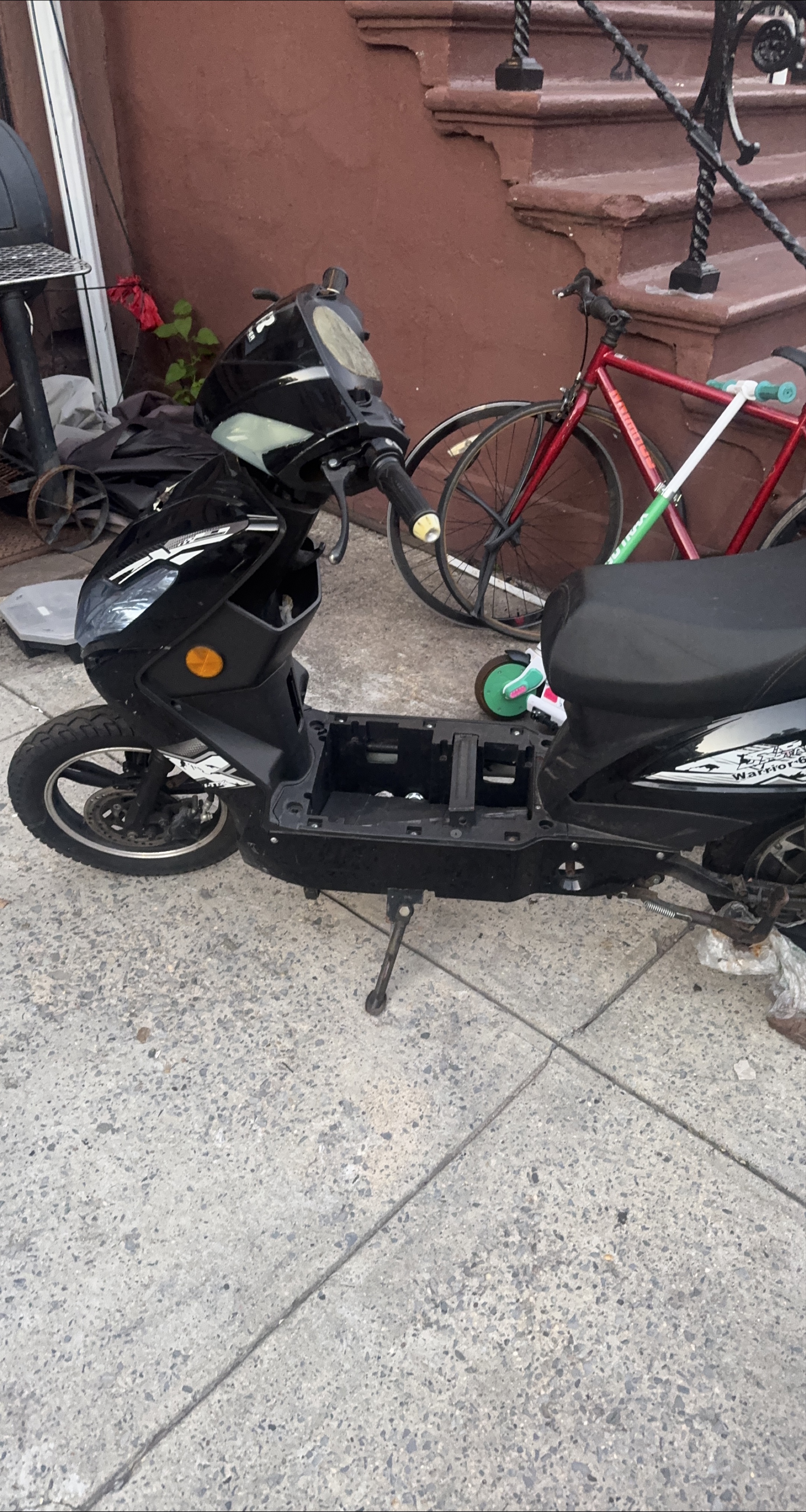 Black Electric Scooter