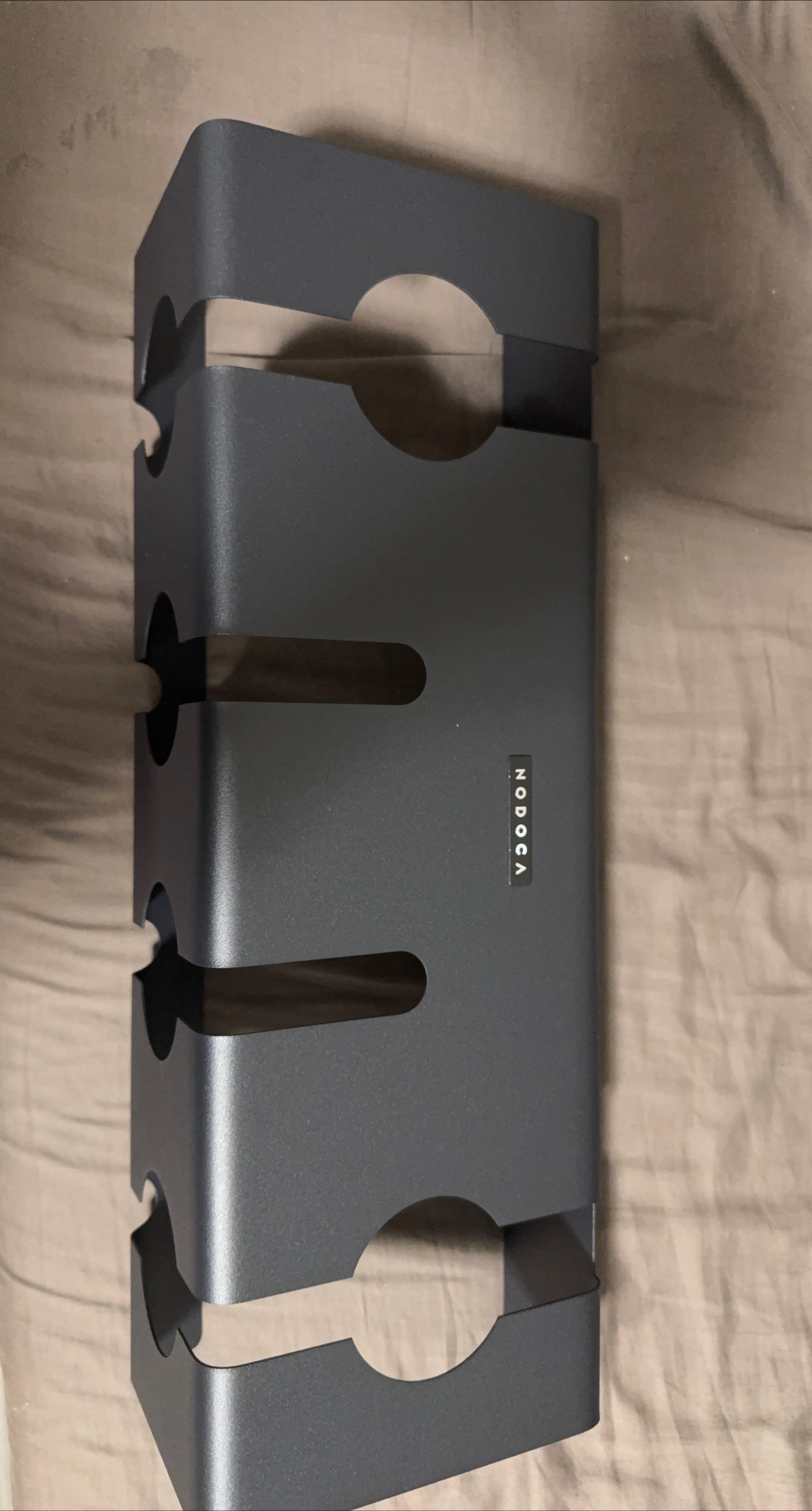 NODOCA Cable Management Tray, Black