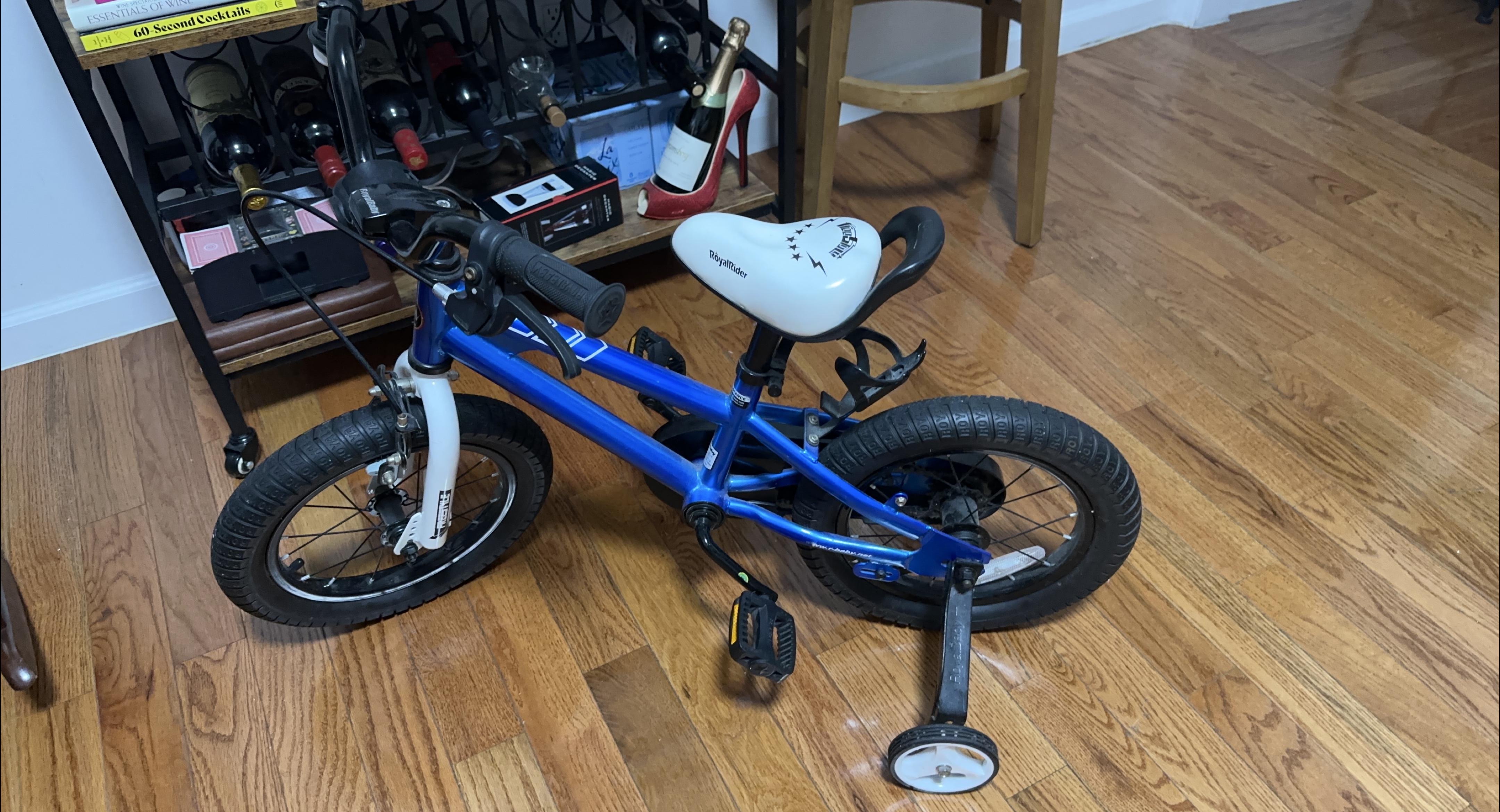 RoyalBaby Kids Bike - Blue thumbnail