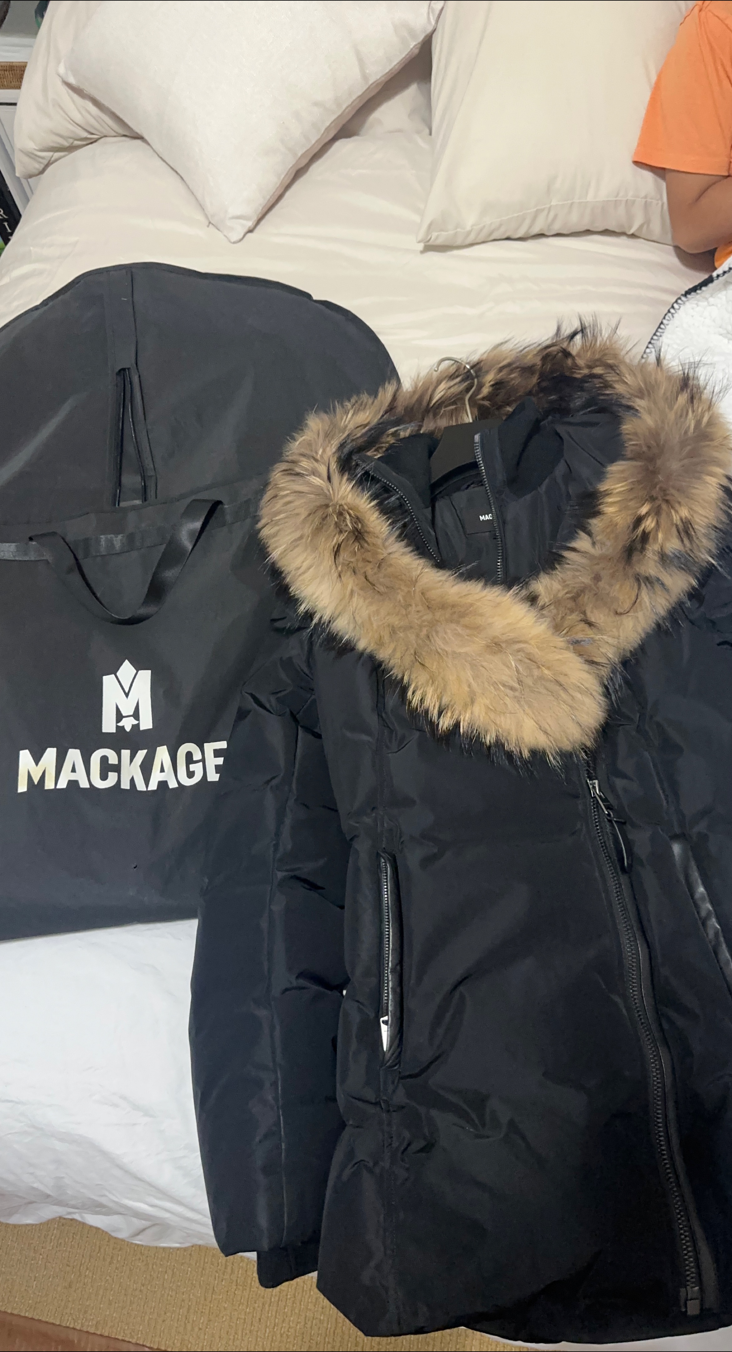 Mackage Black Winter Coat image indicator(1)