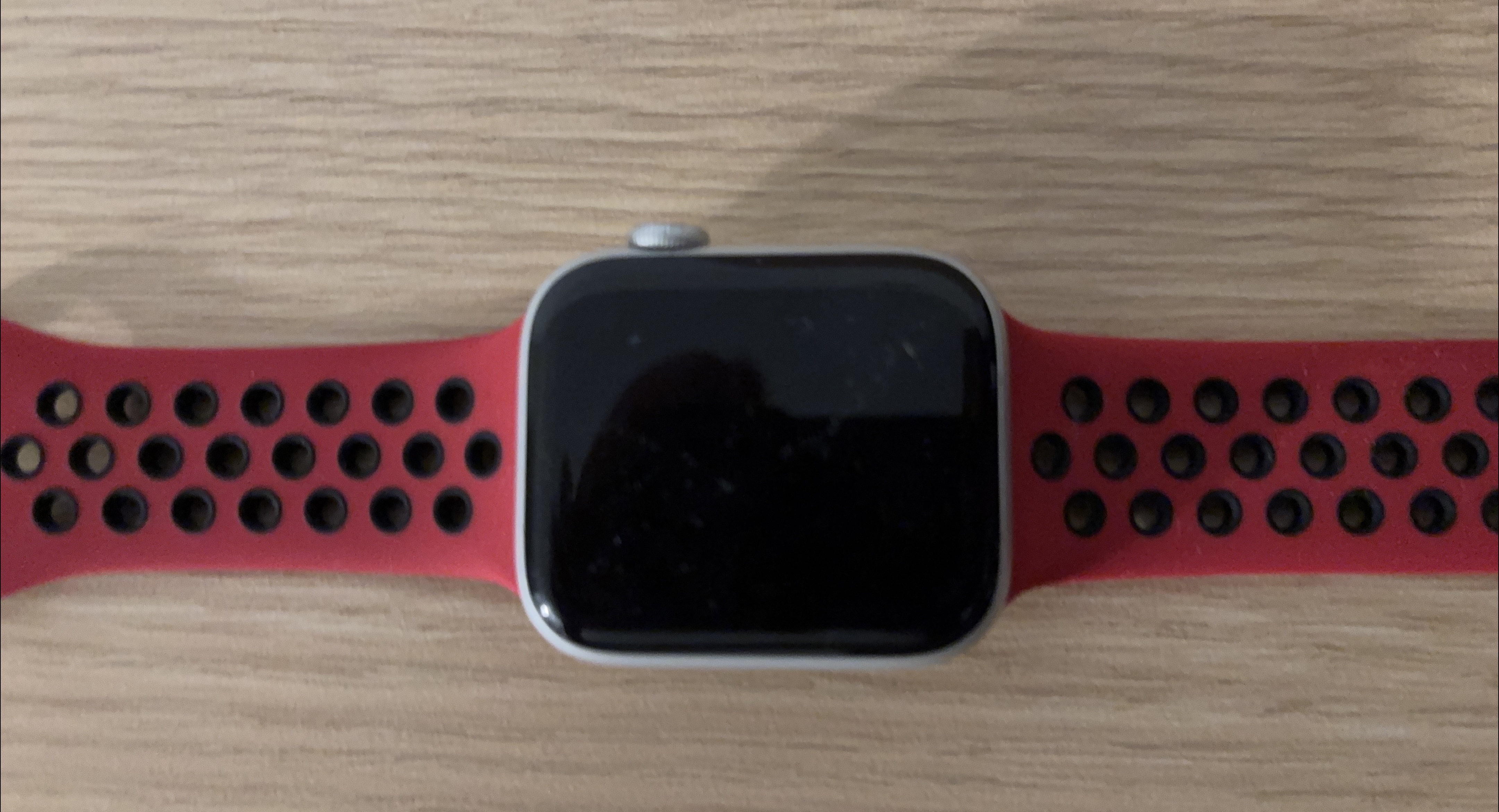 Apple Watch with Red Band thumbnail