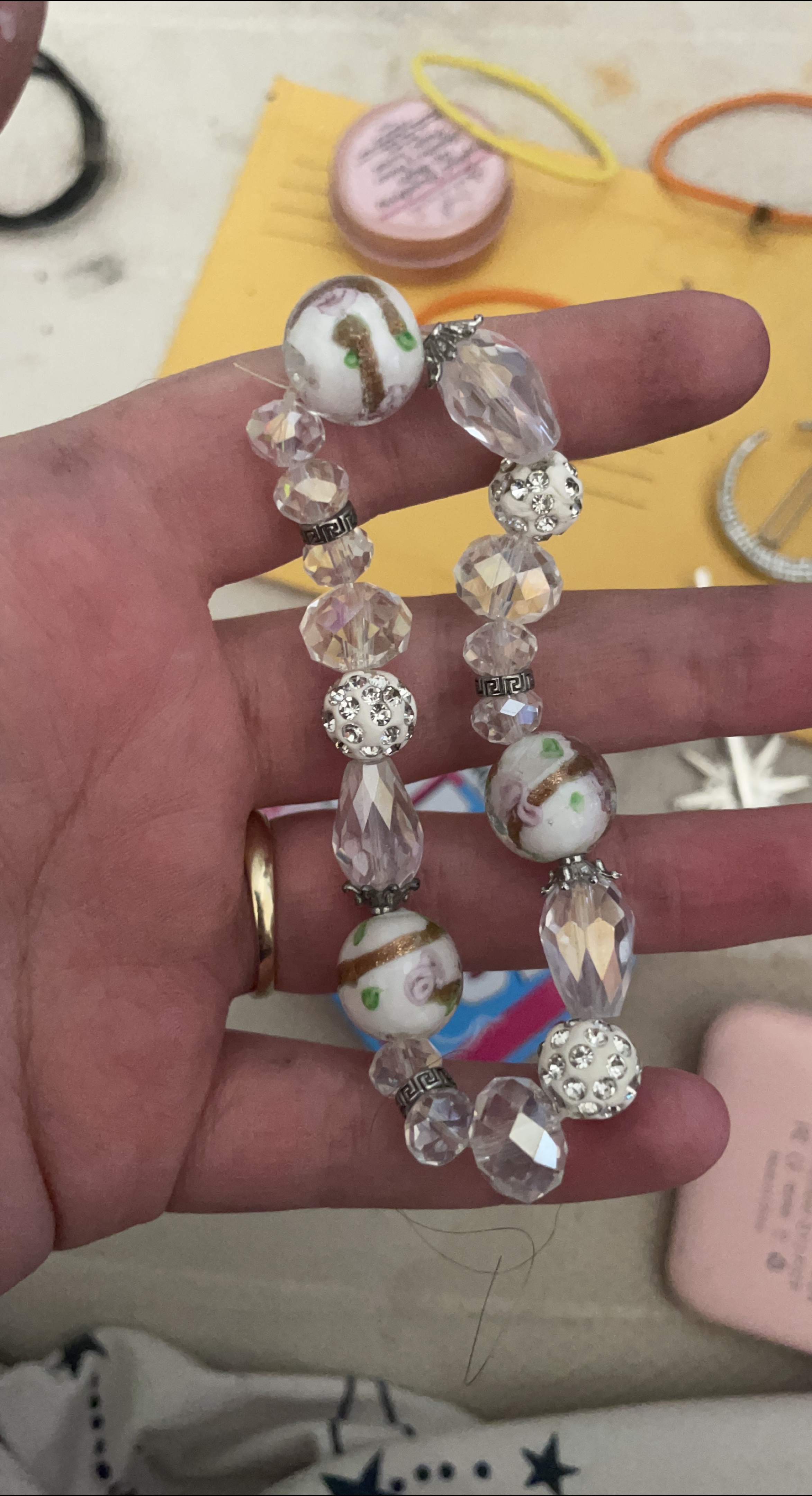 Beaded Crystal Bracelet thumbnail