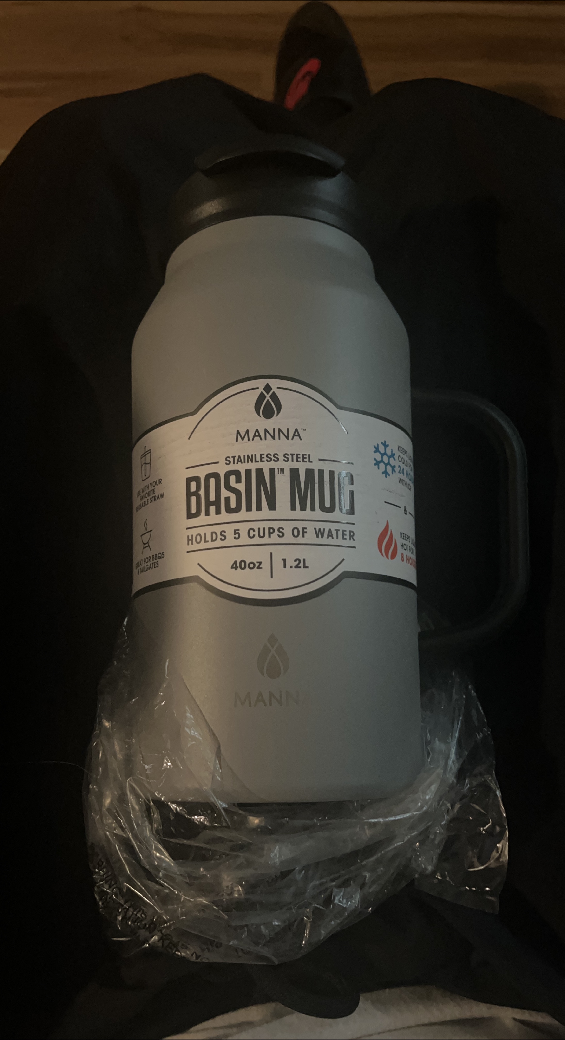 Manna Basin Mug - 40oz Stainless Steel thumbnail