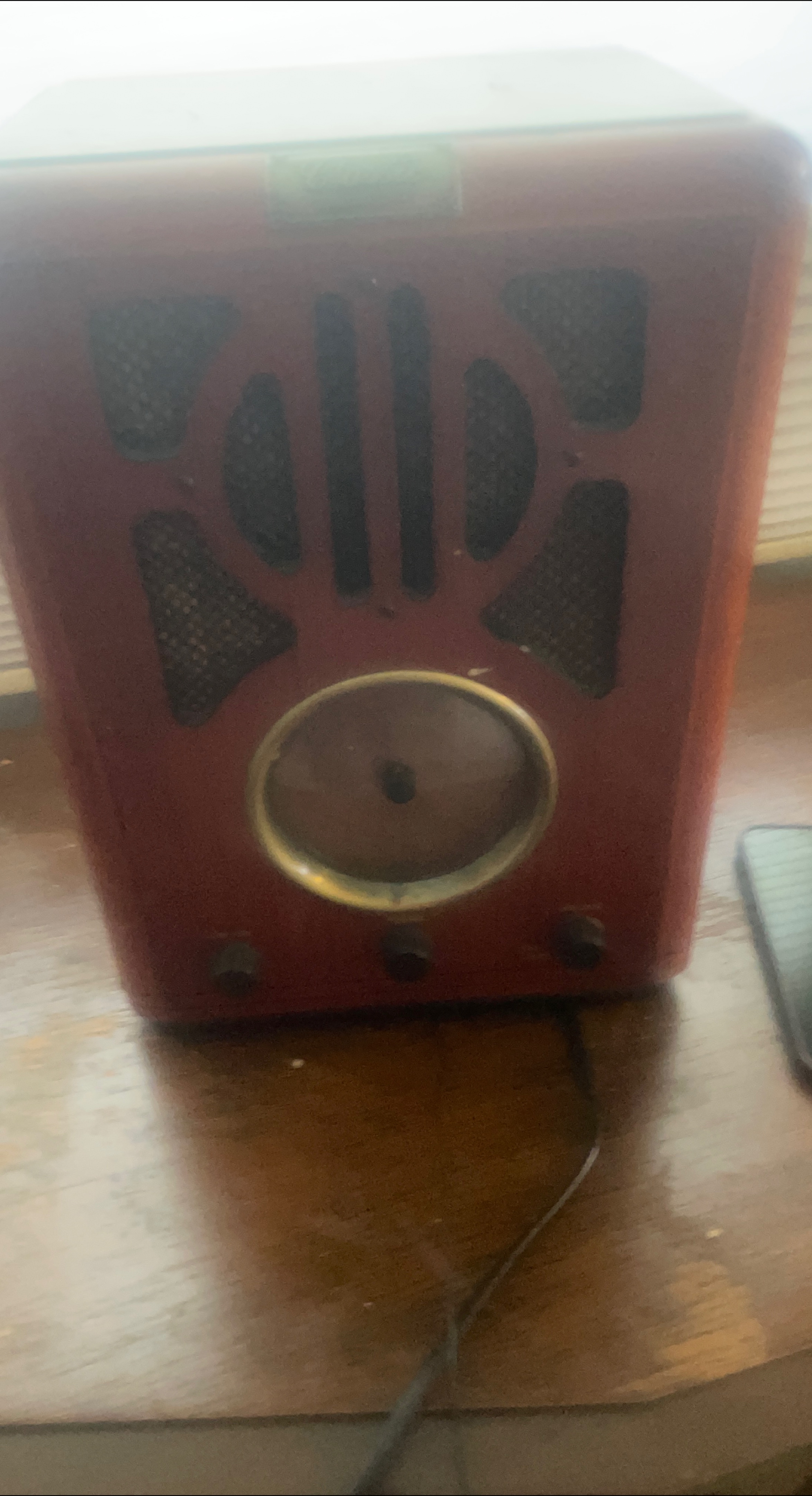 Vintage Red Radio thumbnail