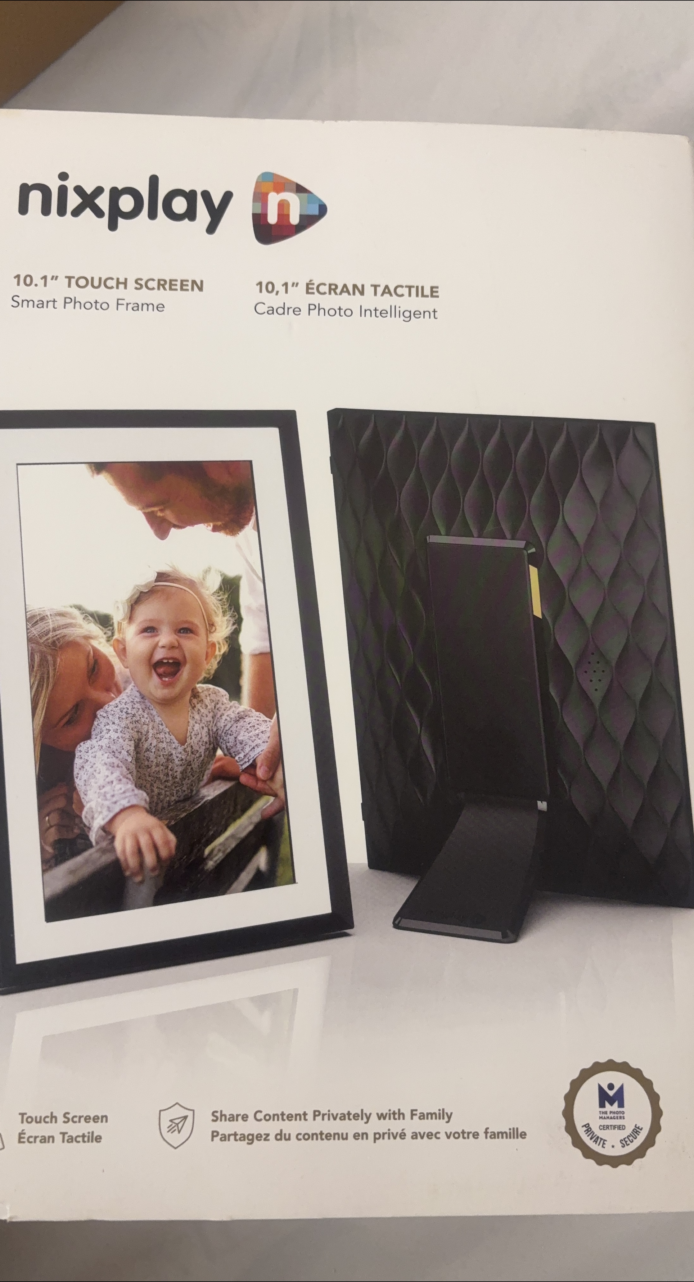 Nixplay 10.1" Touch Screen Smart Photo Frame thumbnail