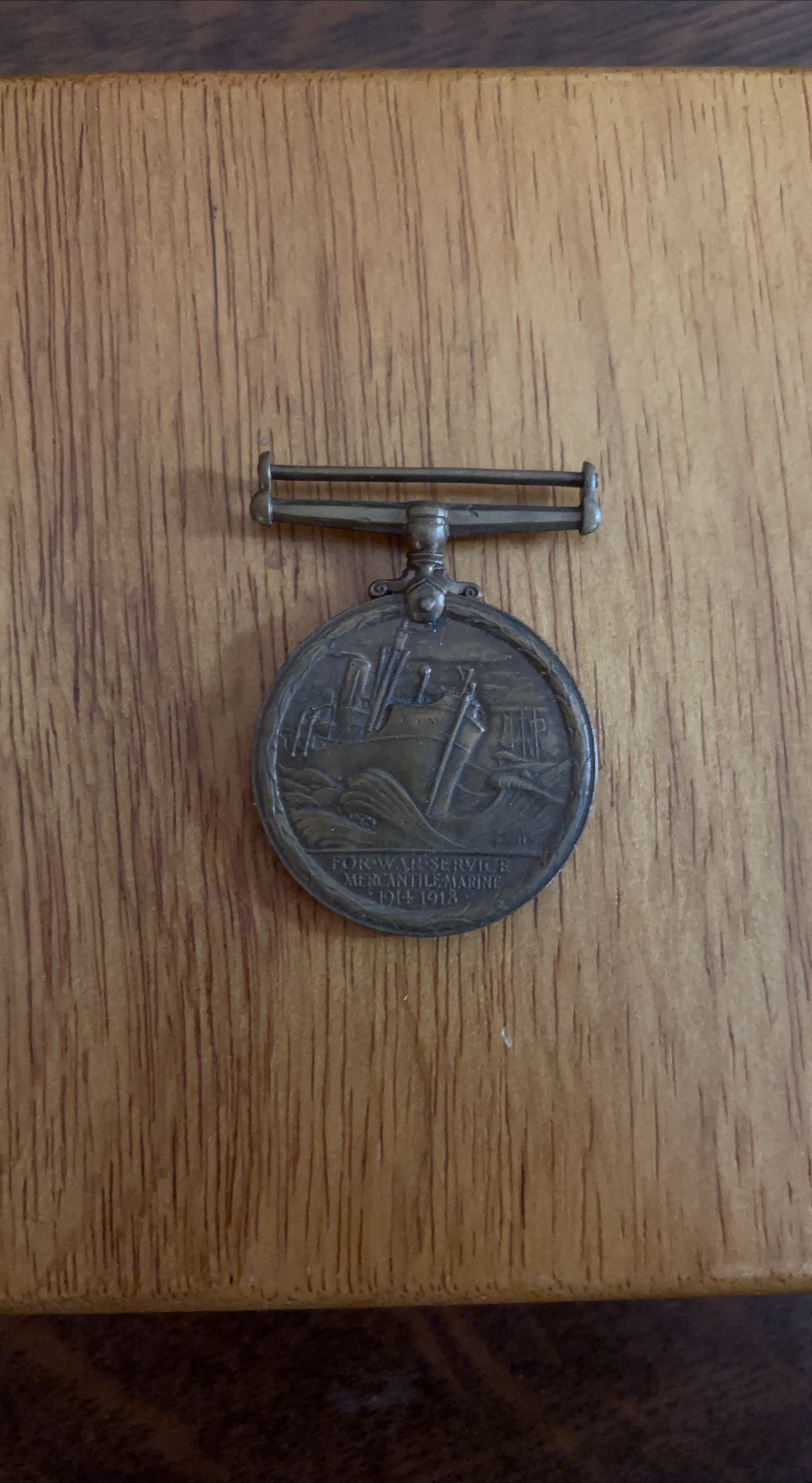Vintage George V British War Medal thumbnail