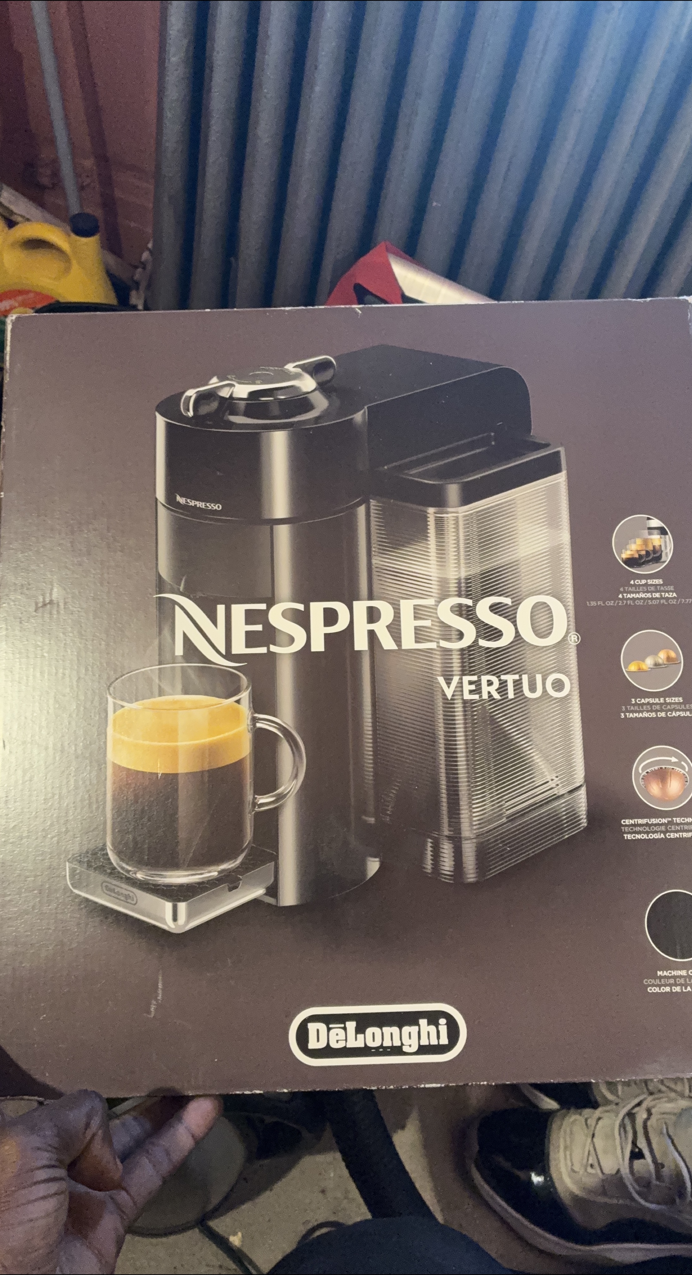 Nespresso Vertuo Coffee Machine by DeLonghi