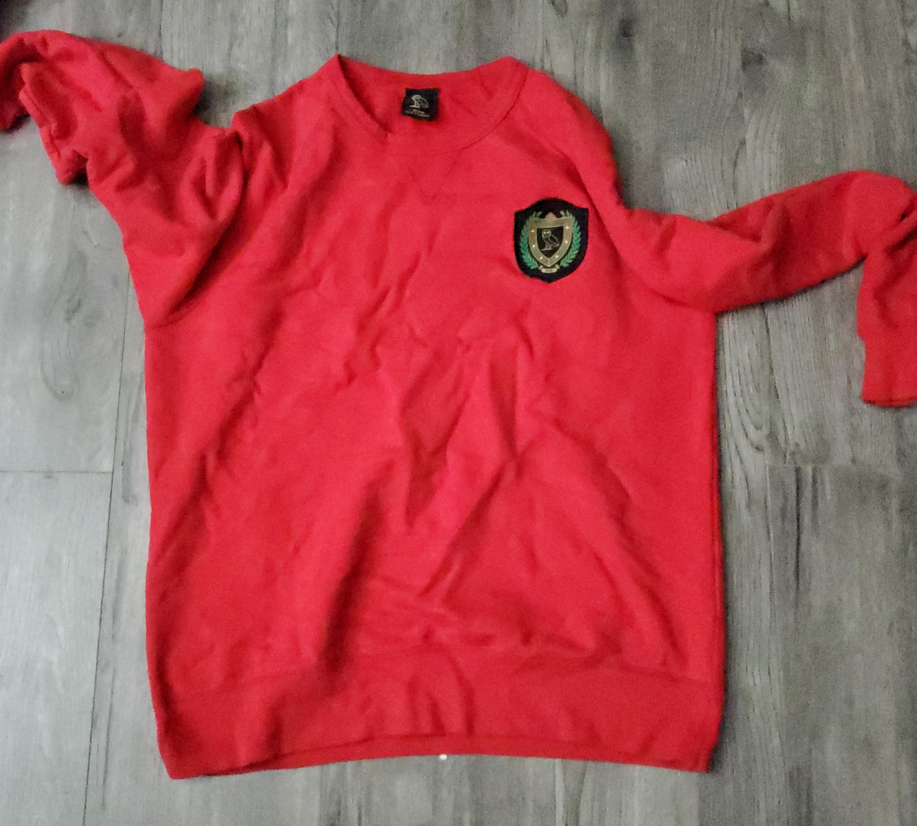 October's Very Own (OVO) Red Crewneck thumbnail