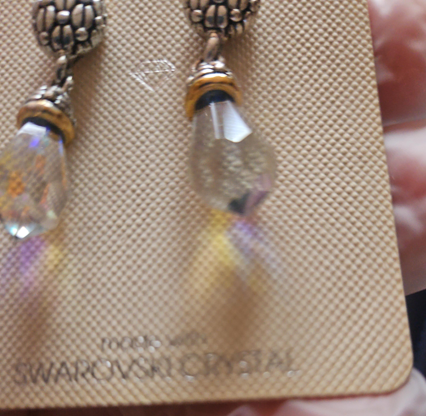 Swarovski Crystal Drop Earrings