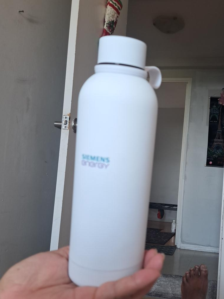 Siemens Energy White Water Bottle thumbnail